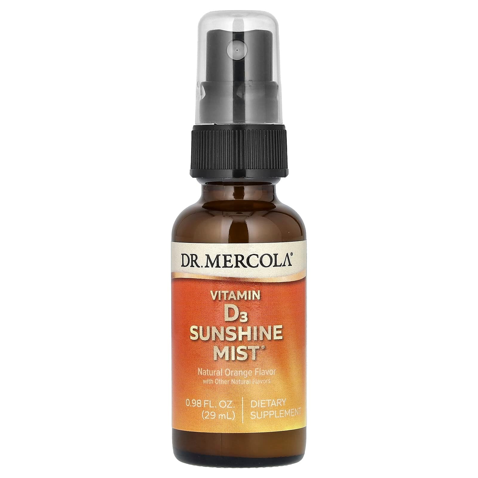 Dr. Mercola Vitamin D3 Sunshine Mist – Natural Orange – 29 ml de Dr. Mercola