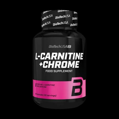 L-CARNITINE CHROME 60 CAPS - BIOTECHUSA de BIOTECH USA