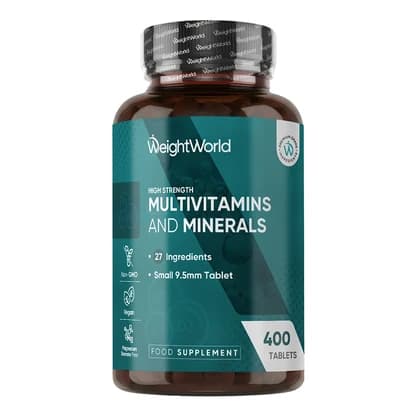 Multivitamines et Minéraux 400 tablets - Weightword de weightworld