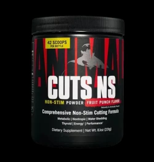ANIMAL CUTS NO-STIM POWDER – 42 DOSES de Universal Nutrition