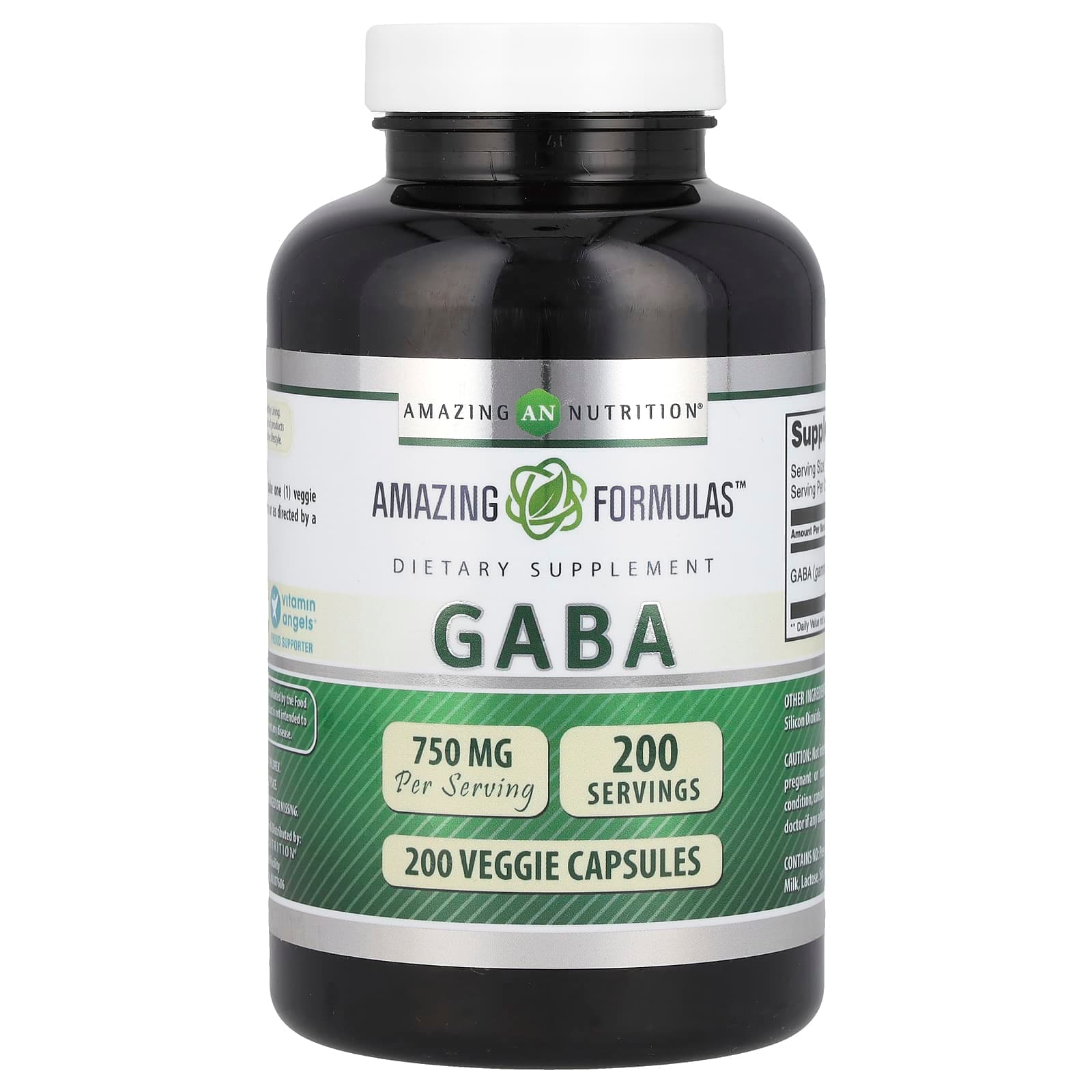 Amazing Nutrition GABA – 200 gélules végétales de Amazing Nutrition