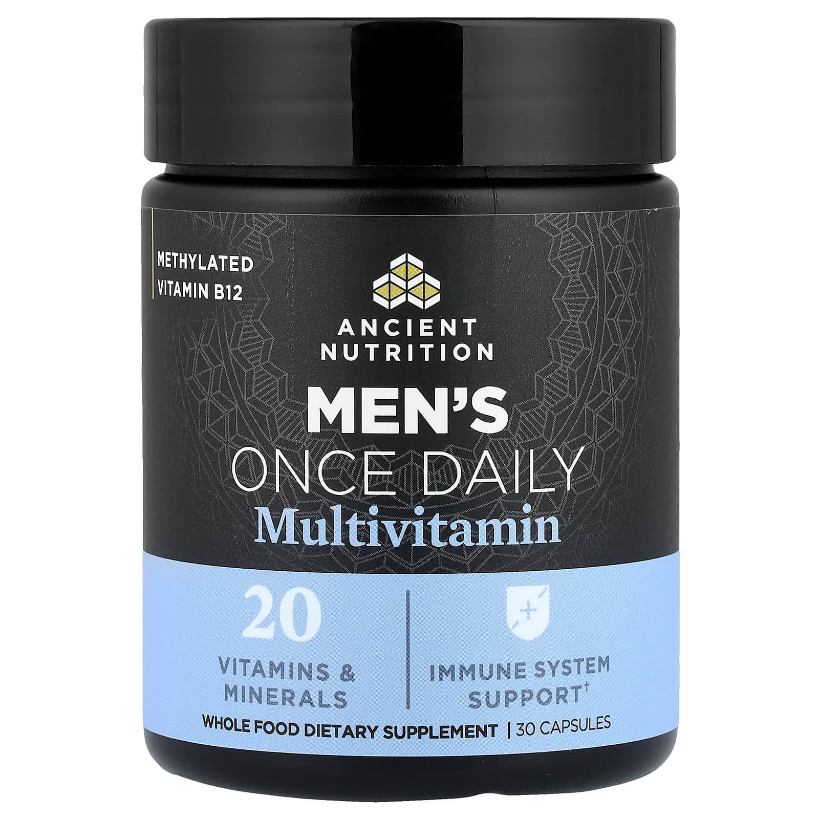 Ancient Nutrition Men's Once Daily Multivitamin – 30 gélules de Ancient Nutrition
