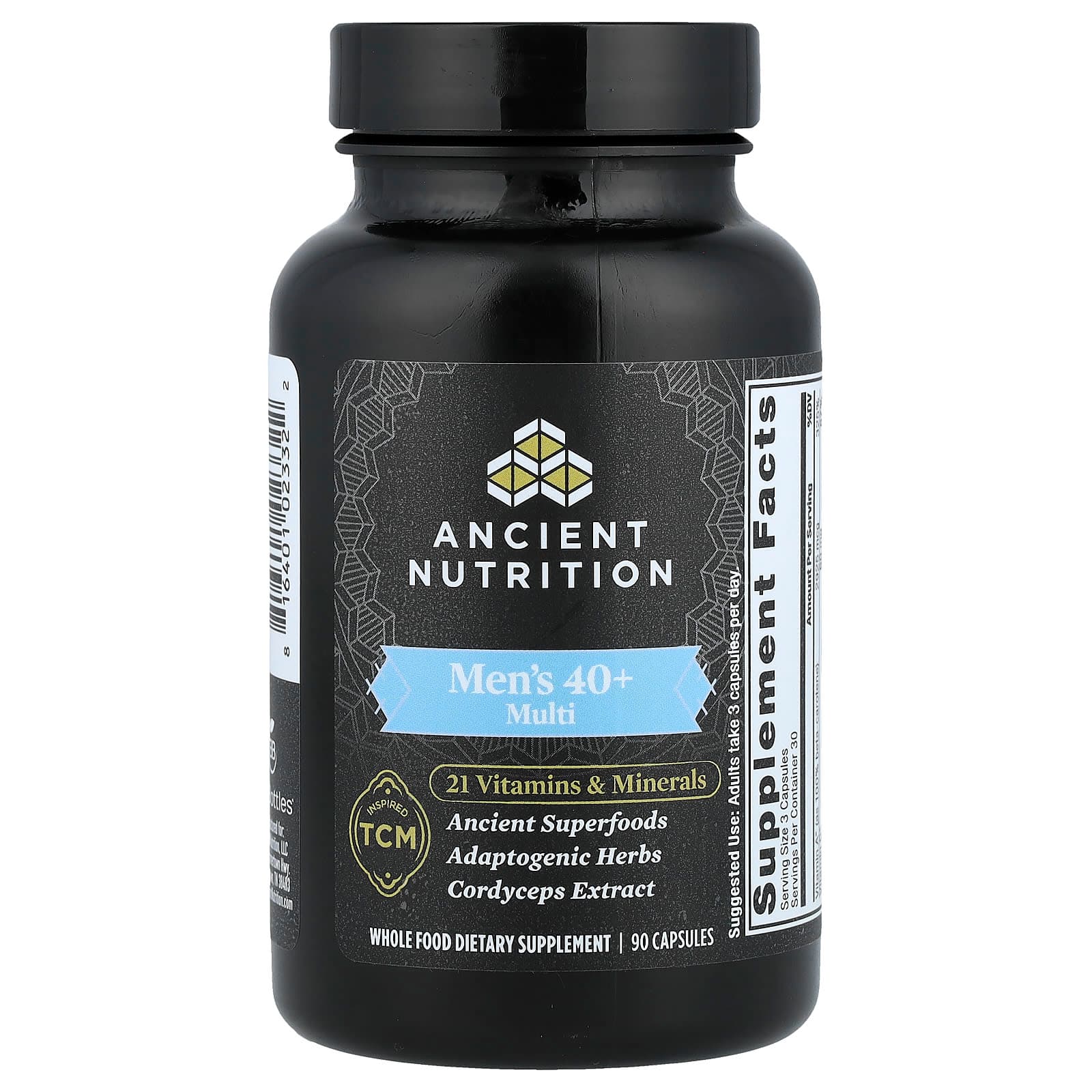 Ancient Nutrition Men's 40+ Multi – 90 gélules de Ancient Nutrition