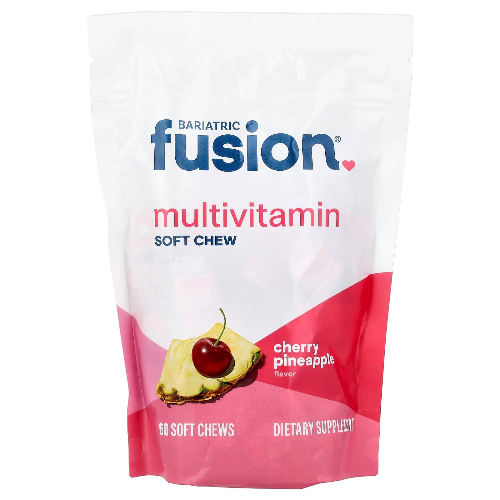 Bariatric Fusion Multivitamin Soft Chew, 60 Soft Chews – Cherry Pineapple de Bariatric Fusion