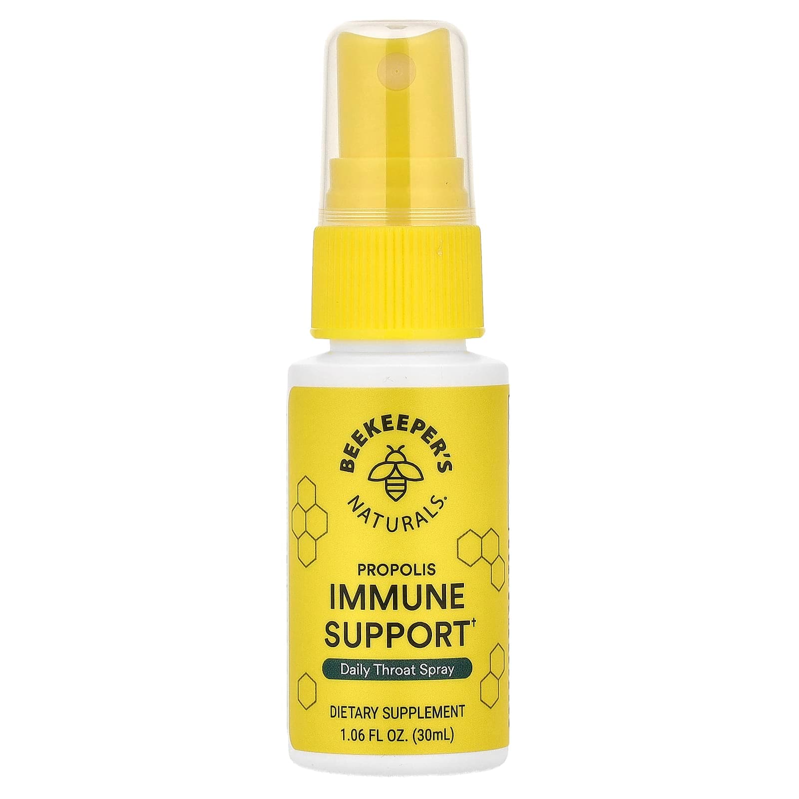 Beekeeper's Naturals Propolis Immune Support, Daily Throat Spray – 30 ml de Beekeeper's Naturals