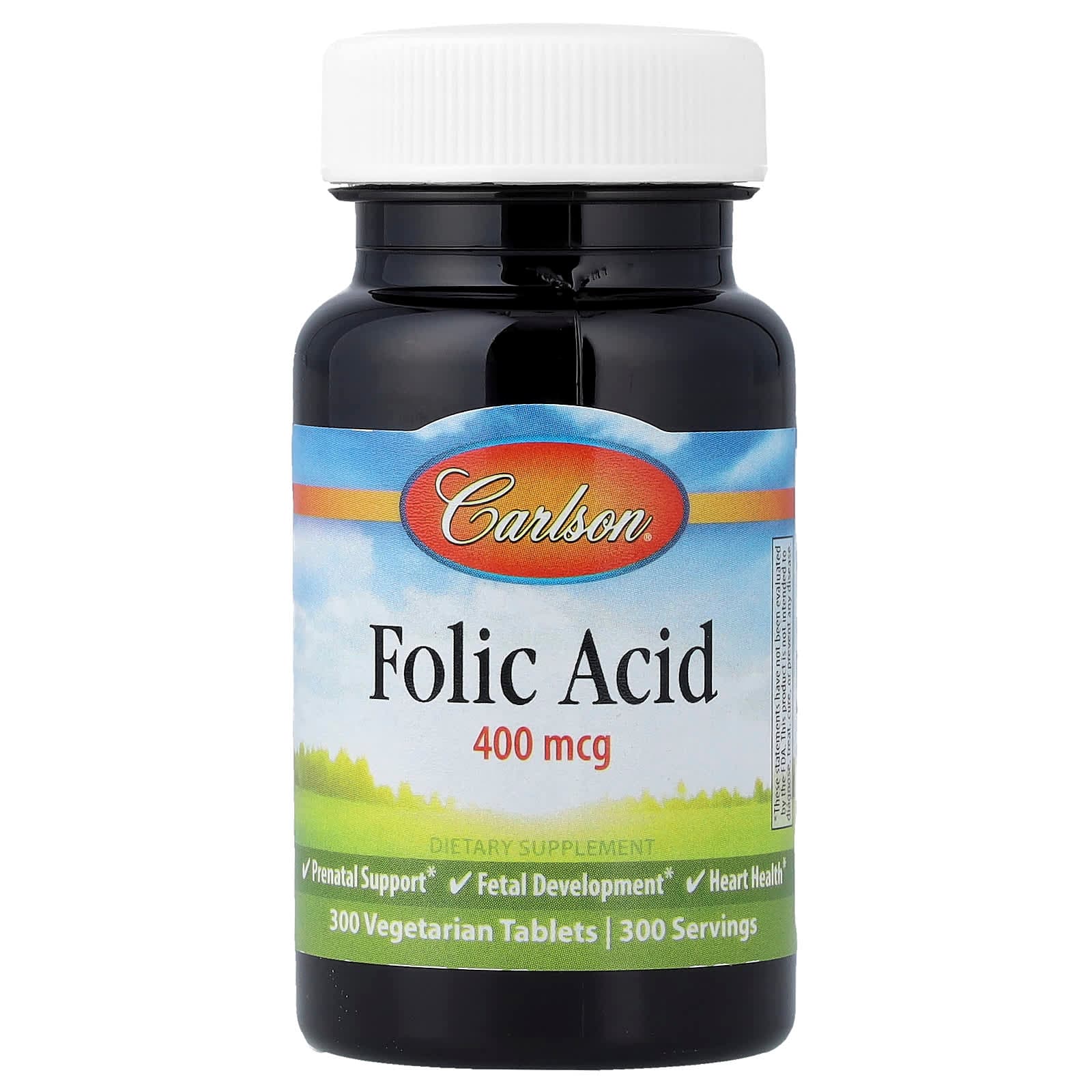 Carlson Folic Acid – 400 µg de Carlson