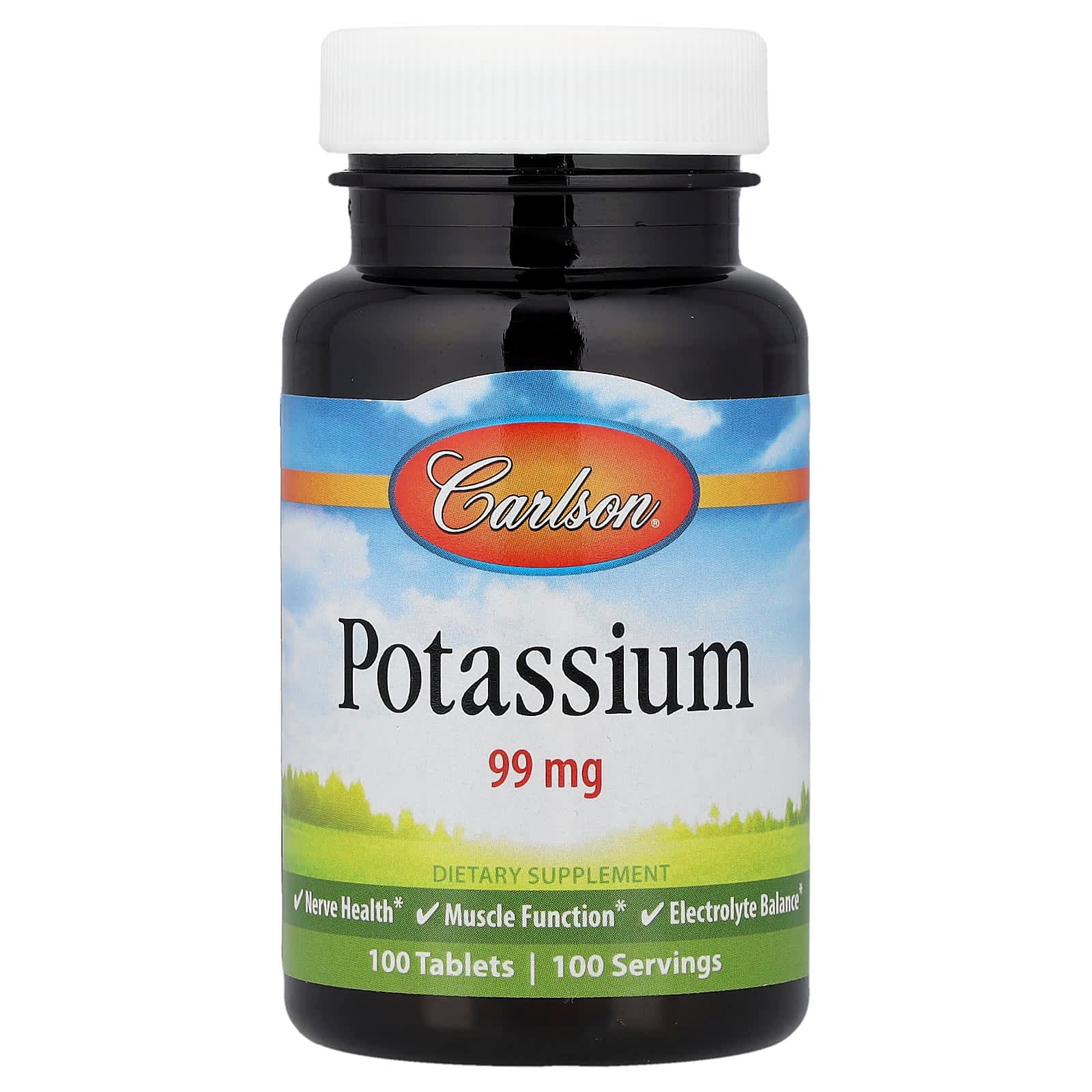 Carlson Potassium – 100 comprimés de Carlson