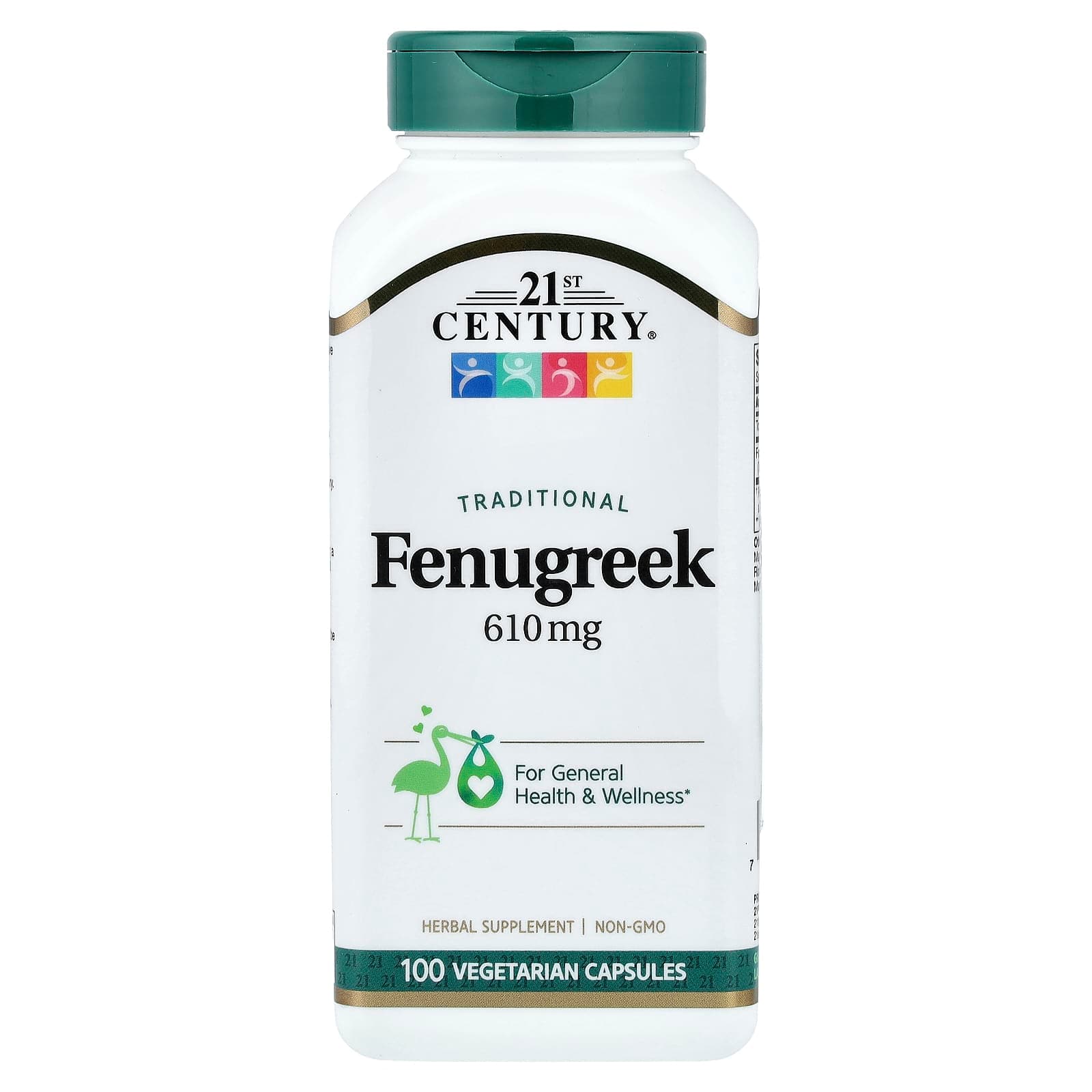 21st Century Fenugreek – 100 gélules végétales de 21st Century