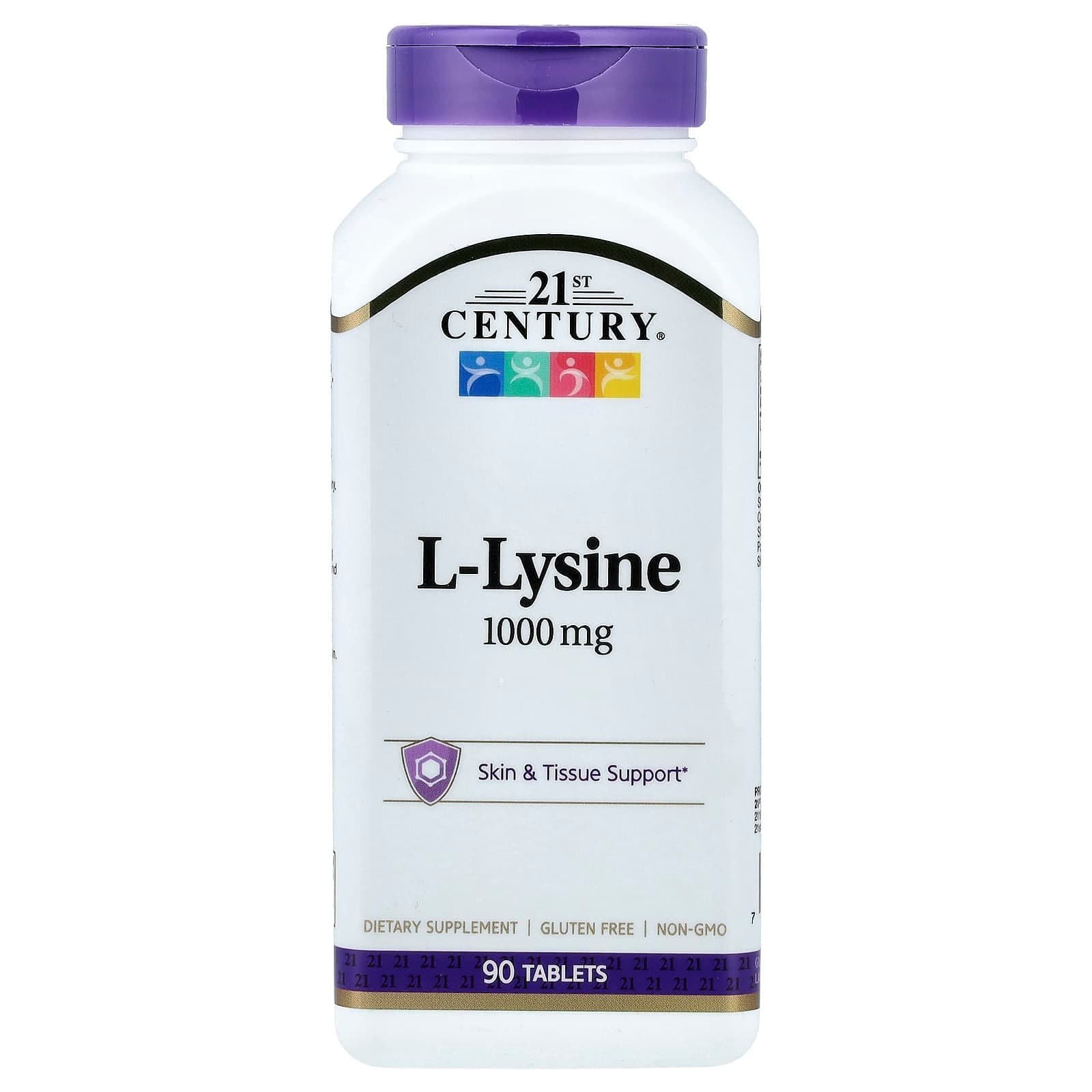 21st Century L-Lysine – 90 comprimés de 21st Century