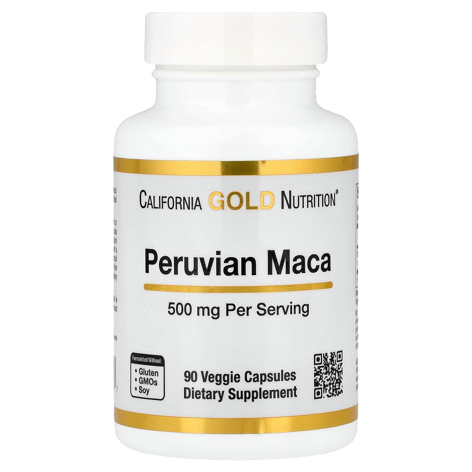California Gold Nutrition Peruvian Maca – 90 gélules végétales de California Gold Nutrition