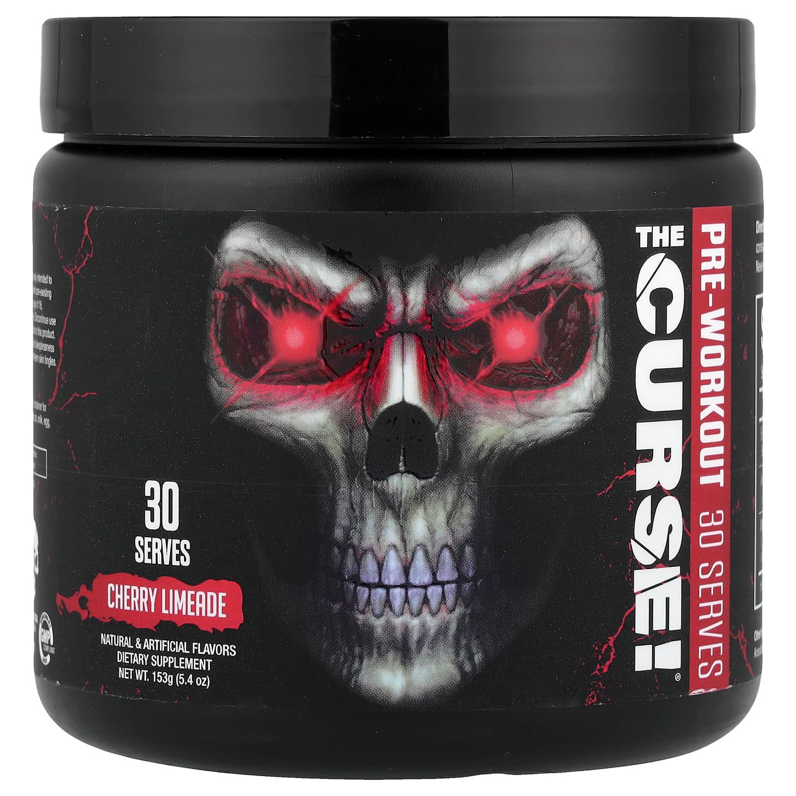 JNX Sports The Curse!, Pre-Workout – Cherry Limeade – 153 g de JNX SPORTS