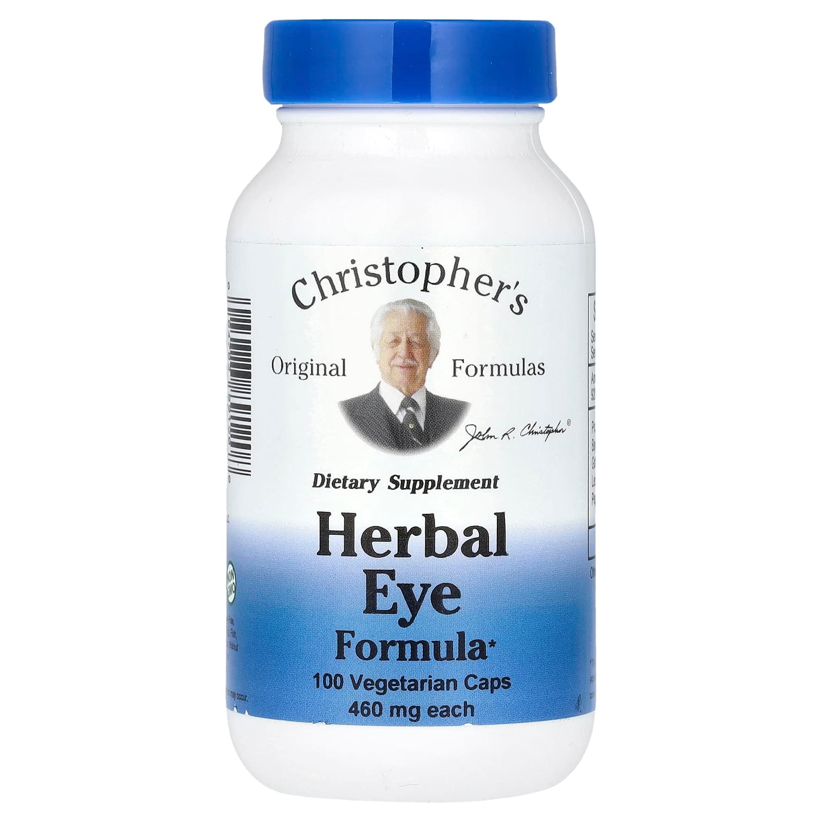 Christopher's Original Formulas Herbal Eye Formula, 100 Vegetarian Caps de Christopher's Original Formulas