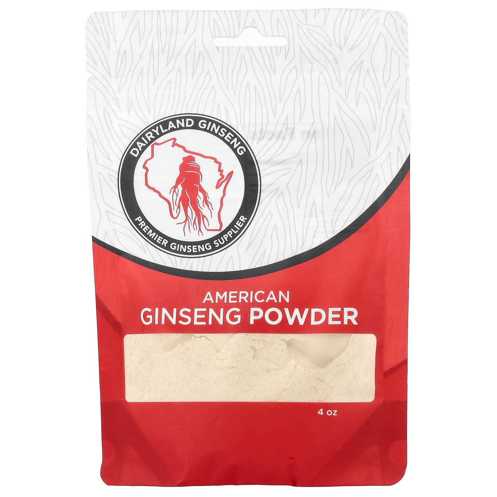 Dairyland Ginseng American Ginseng Powder – 4 oz de Dairyland Ginseng