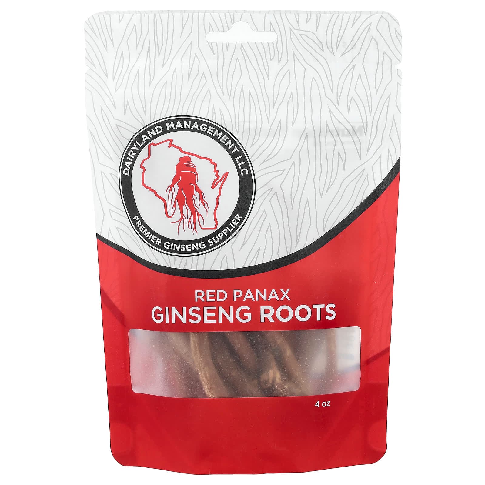 Dairyland Ginseng Red Panax Ginseng Roots – 4 oz de Dairyland Ginseng