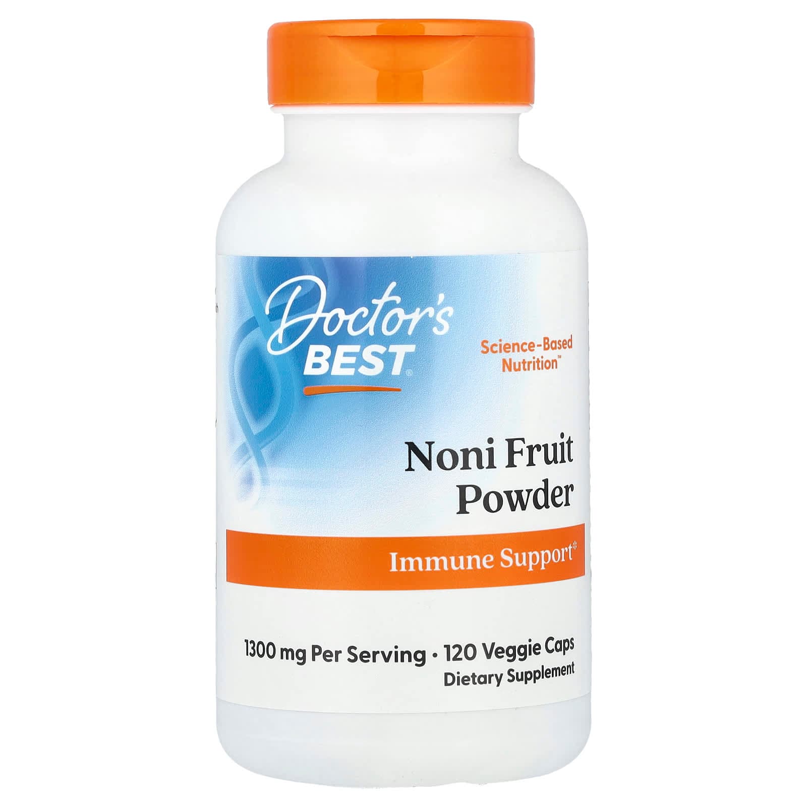 Doctor's Best Noni Fruit Powder – Noni Fruit Powder – 120 gélules végétales de Doctor's Best