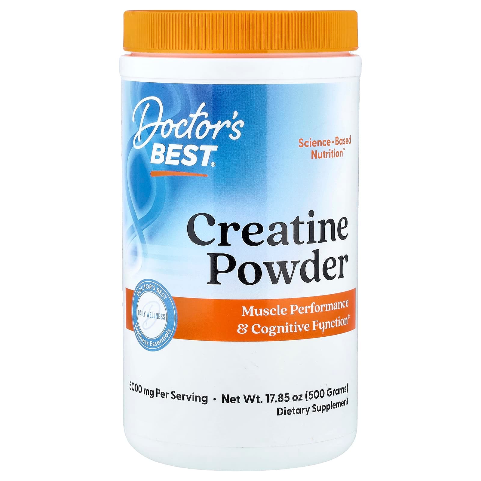 Doctor's Best Creatine Powder – Sans arôme – 17,85 oz de Doctor's Best
