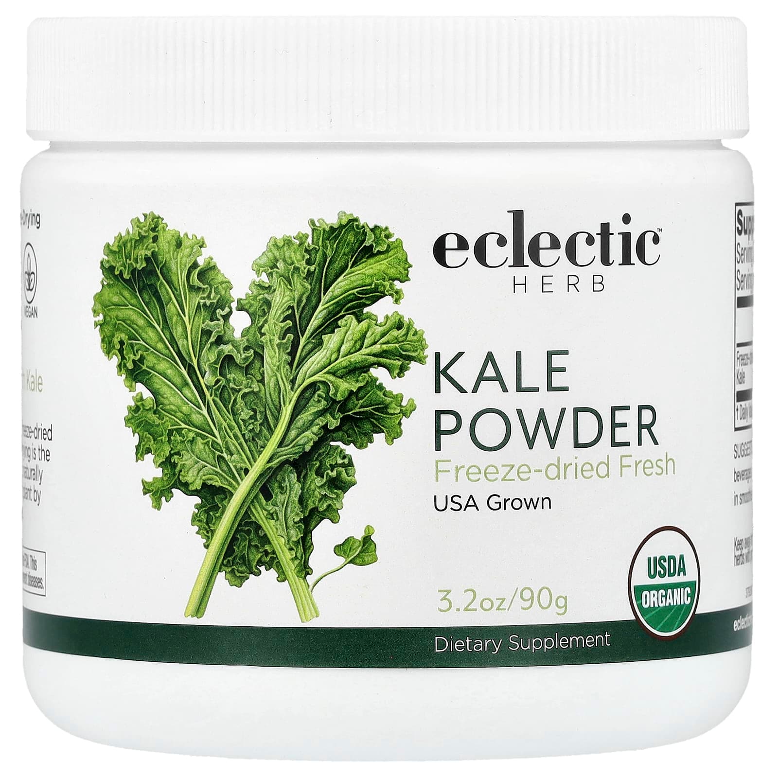 Eclectic Herb Kale Powder – 90 g de Eclectic Herb