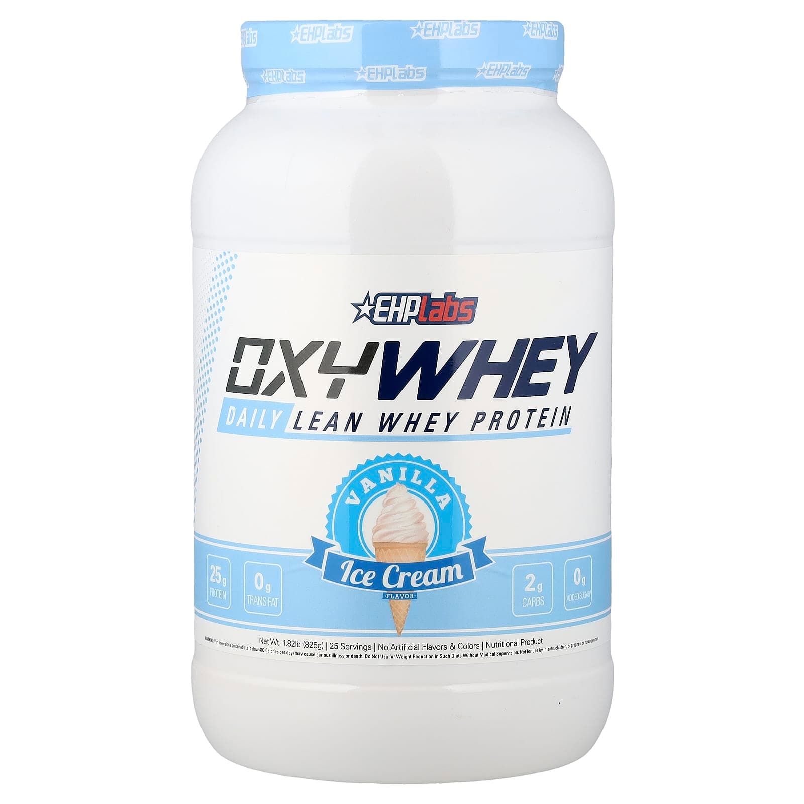 EHPlabs OxyWhey, Daily Lean Whey Protein – Vanilla Ice Cream – 825 g de EHPlabs
