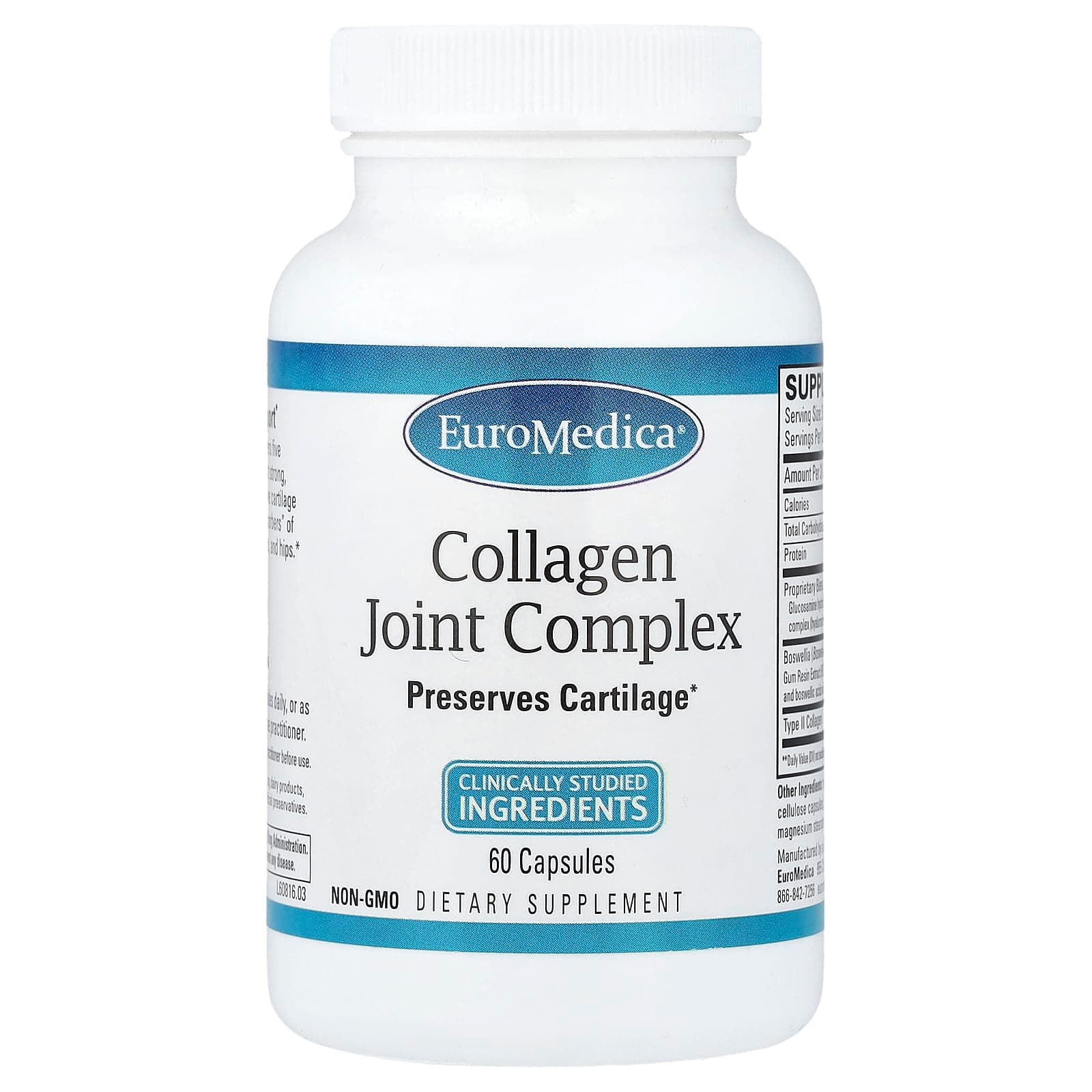 EuroMedica Collagen Joint Complex – 60 gélules de EuroMedica