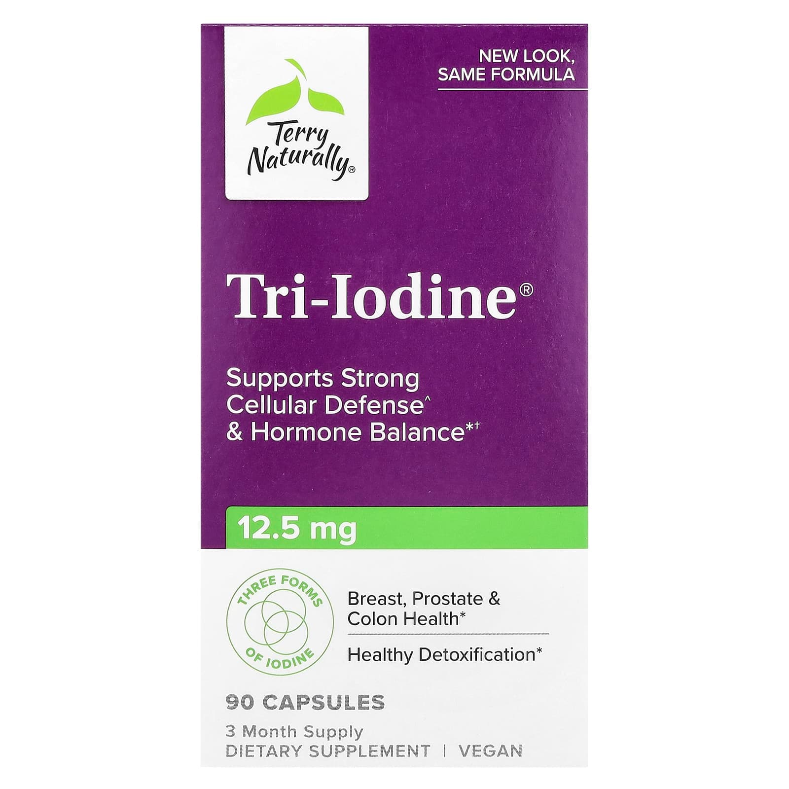 Terry Naturally Tri-Iodine – 90 gélules de Terry Naturally