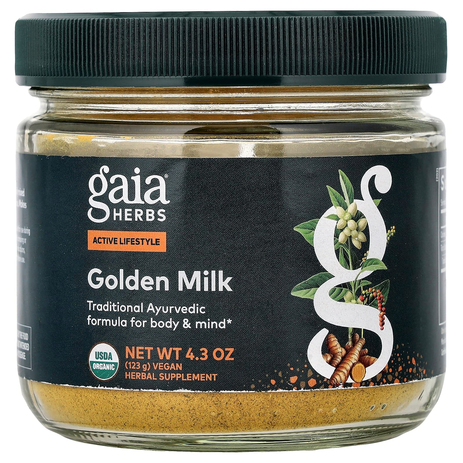 Gaia Herbs Golden Milk – 123 g de Gaia Herbs