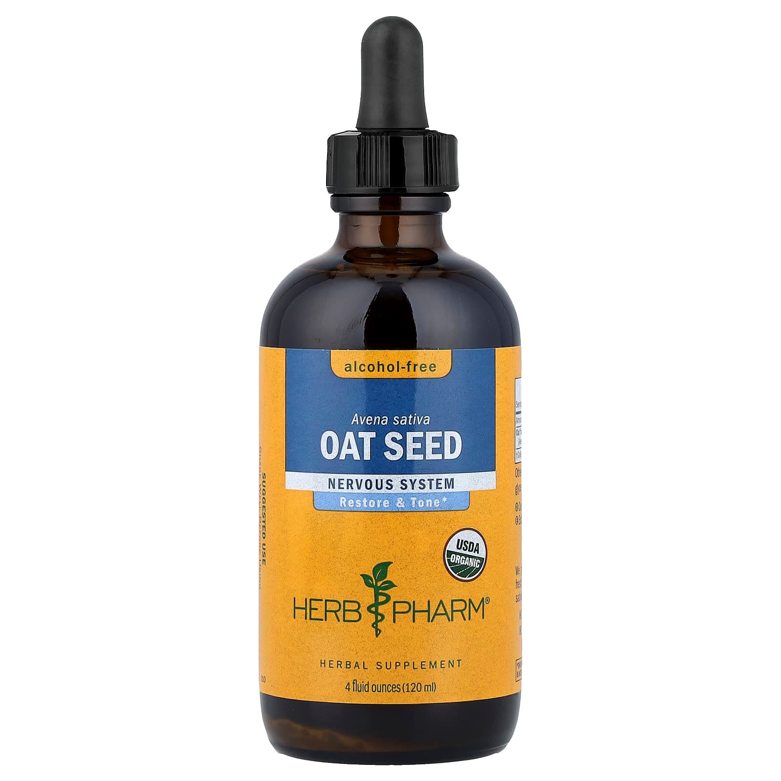 Herb Pharm Oat Seed, Alcohol-Free – 120 ml de Herb Pharm