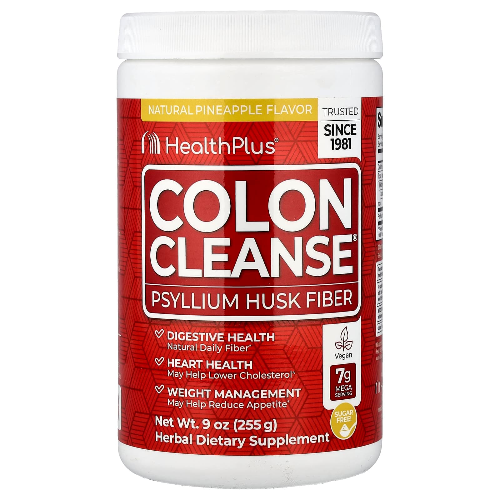 Health Plus Colon Cleanse – Natural Pineapple – 255 g de Health Plus