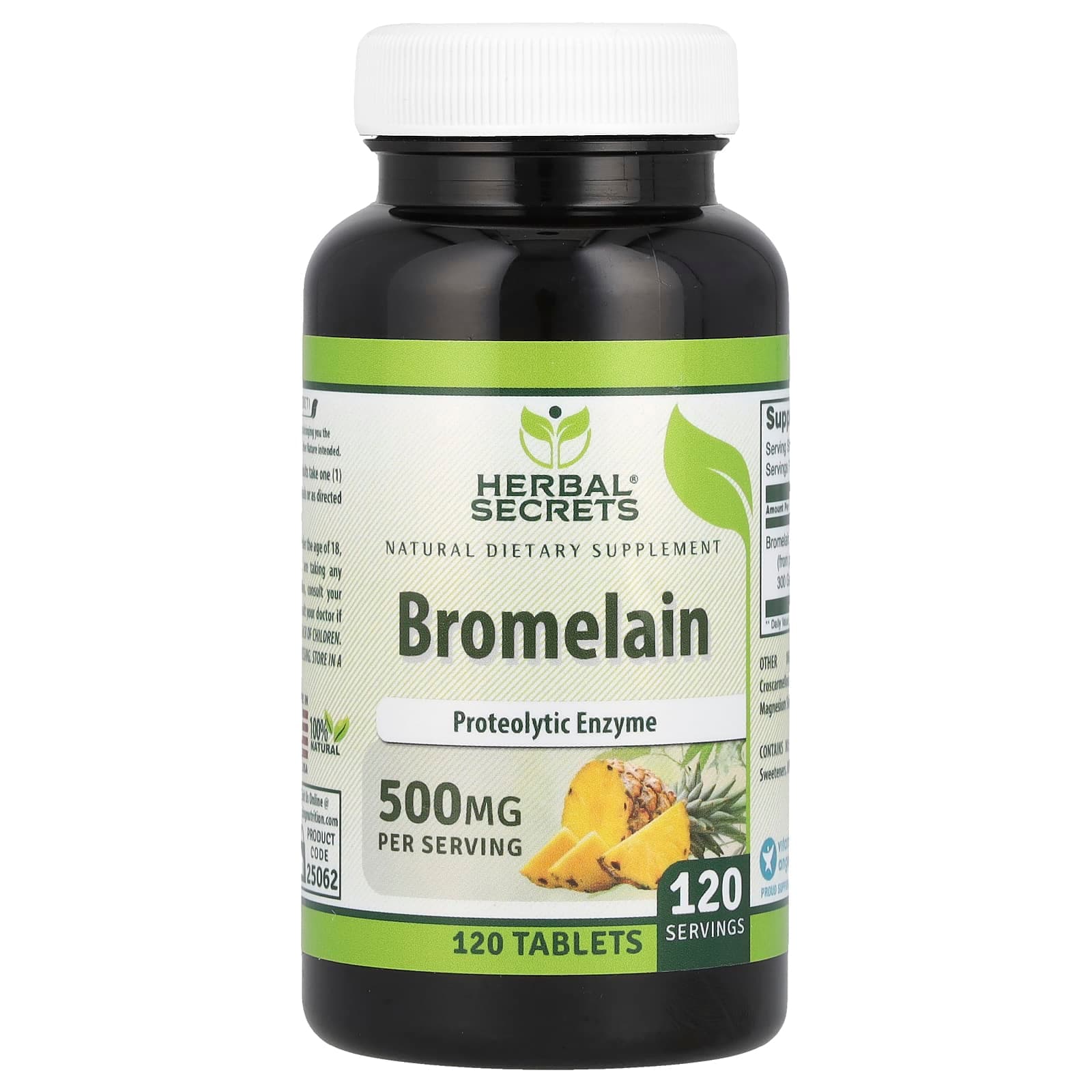 Herbal Secrets Bromelain – 120 comprimés de Herbal Secrets