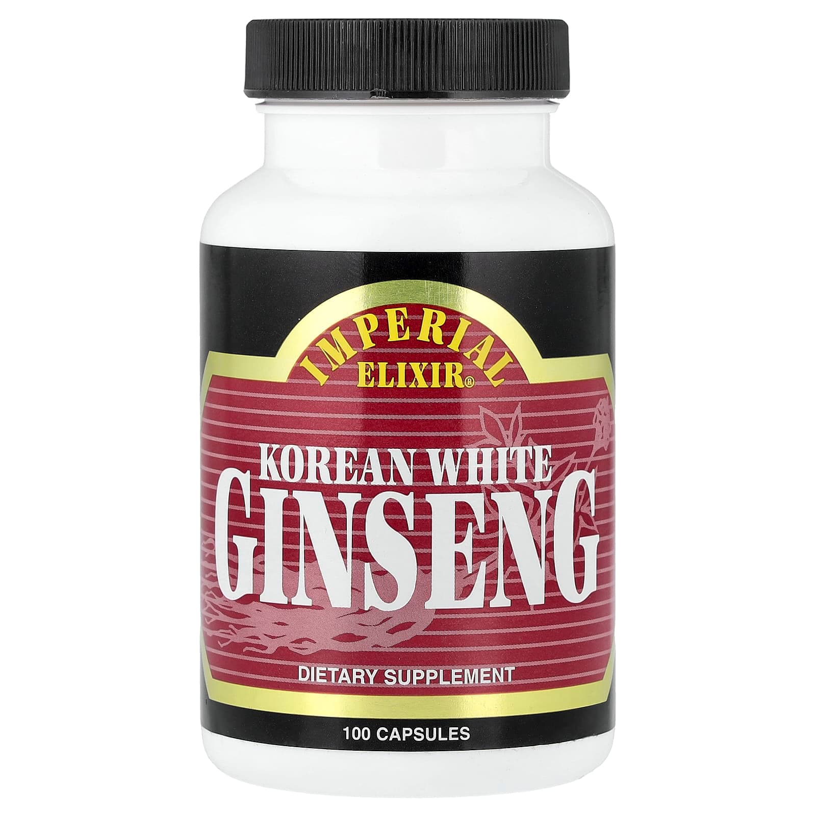 Imperial Elixir Korean White Ginseng – 100 gélules de Imperial Elixir