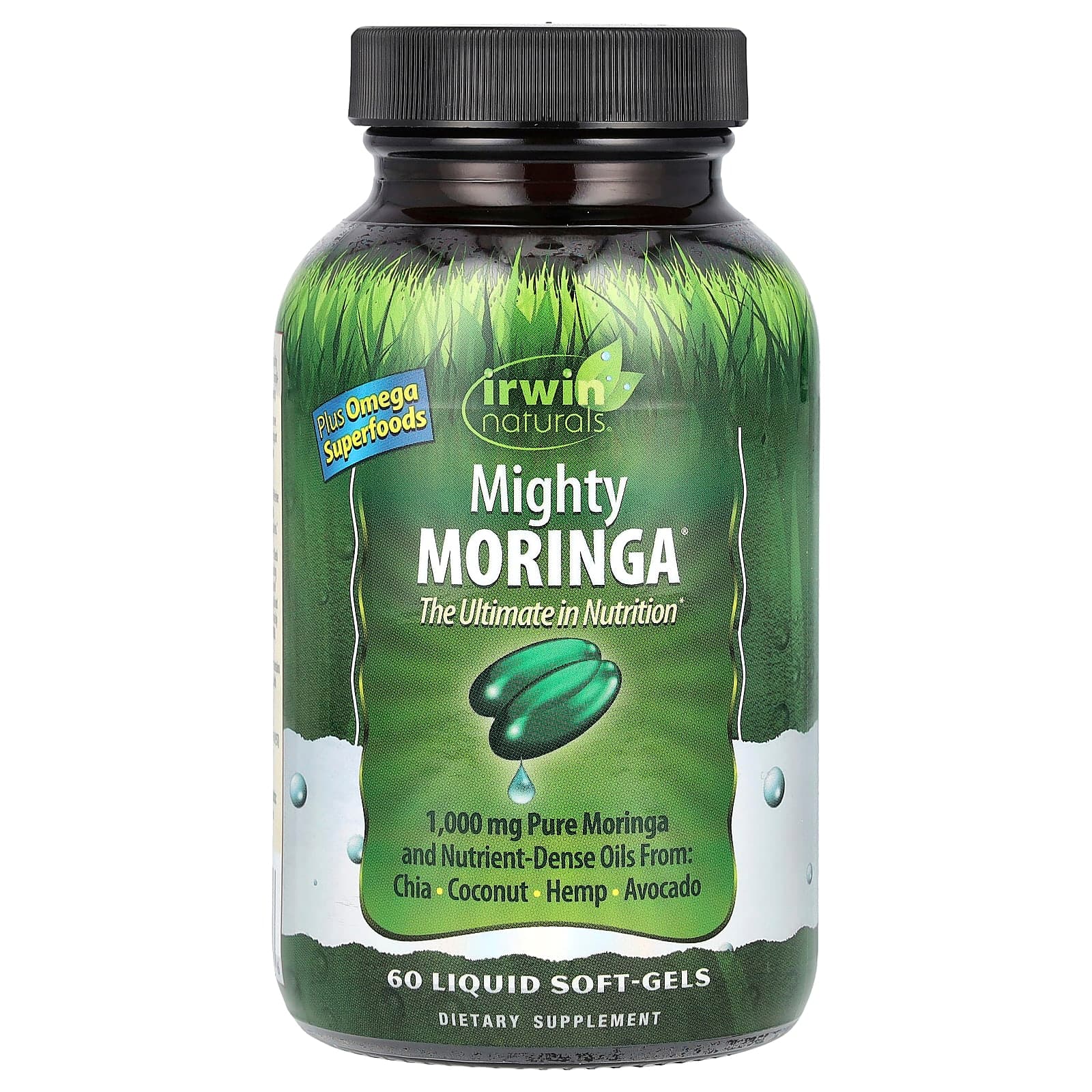 Irwin Naturals Mighty Moringa, 60 Liquid Soft-Gels de Irwin Naturals