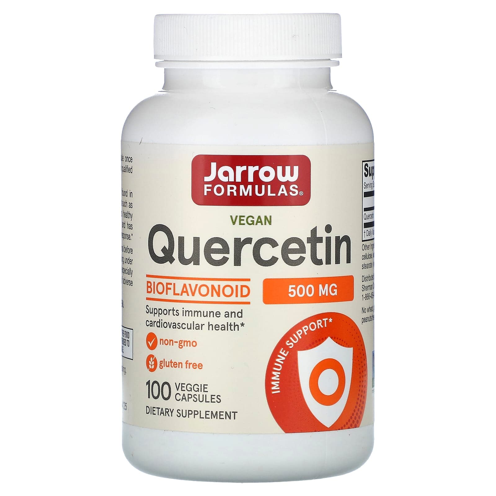Jarrow Formulas Vegan Quercetin – 100 gélules végétales de Jarrow Formulas