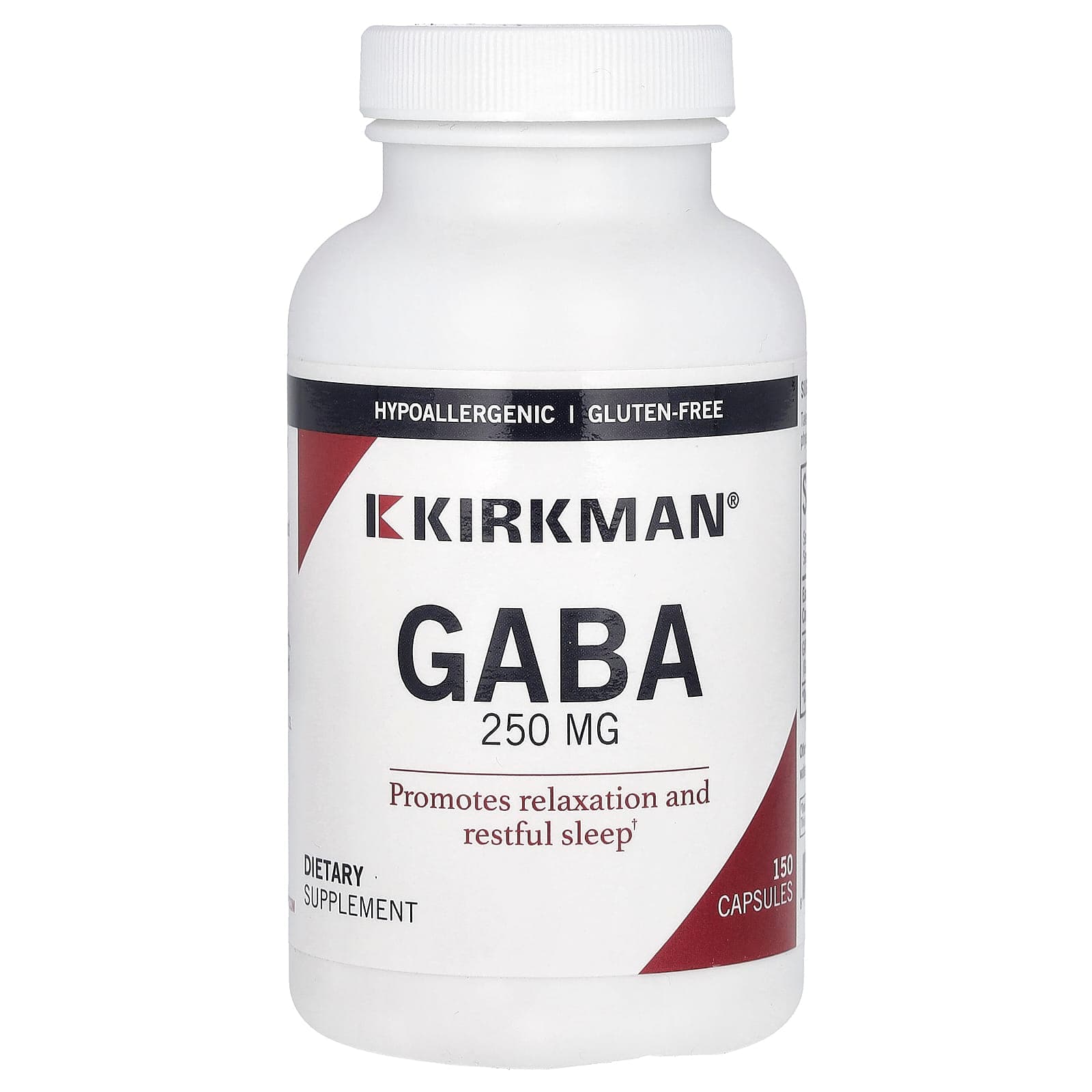 Kirkman Labs GABA – 150 gélules de Kirkman Labs