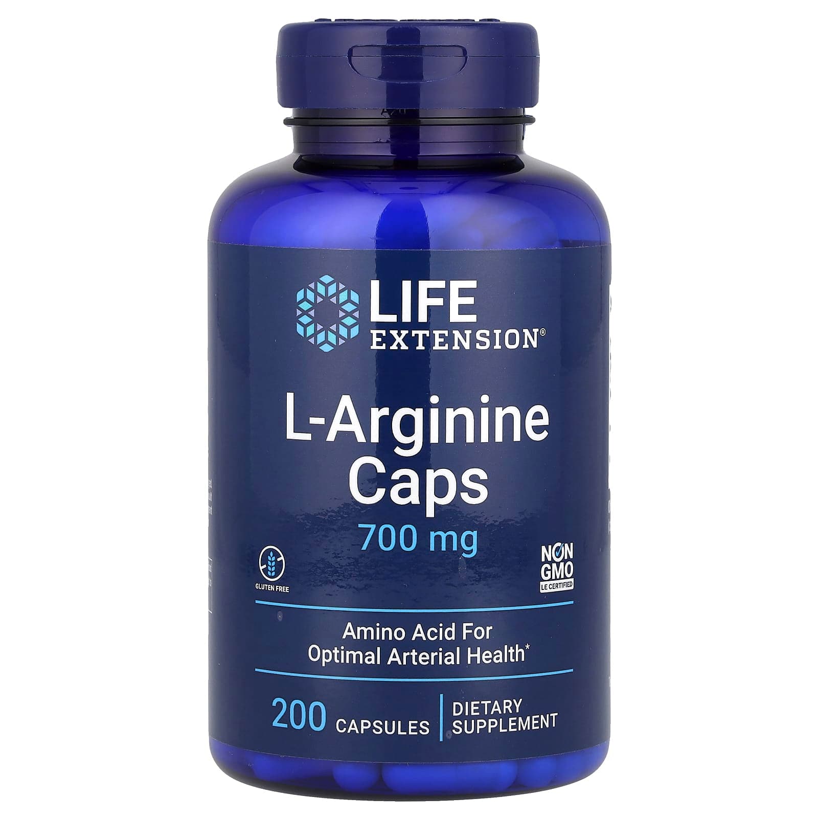 Life Extension L-Arginine Caps – 200 gélules de Life Extension