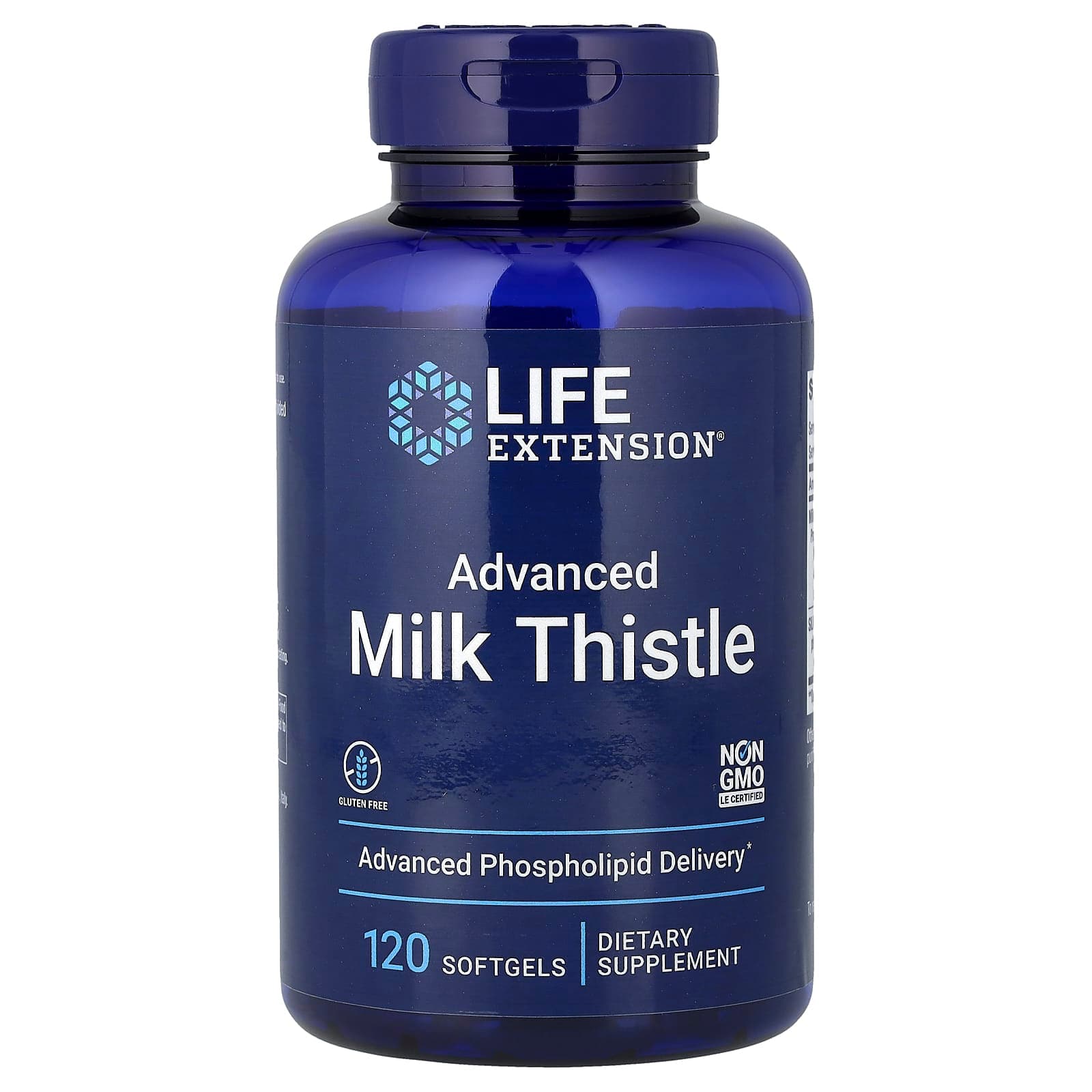 Life Extension Advanced Milk Thistle – 120 capsules molles de Life Extension