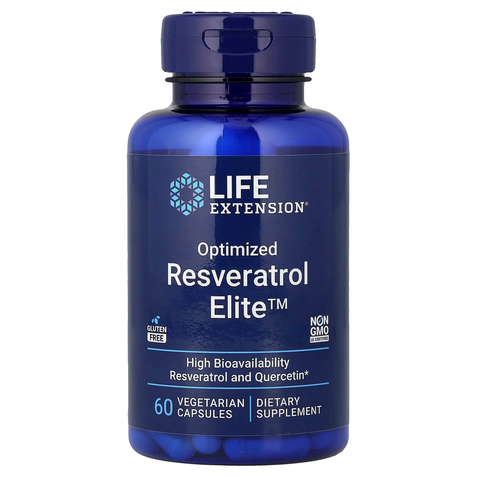 Life Extension Optimized Resveratrol Elite – 60 gélules végétales de Life Extension