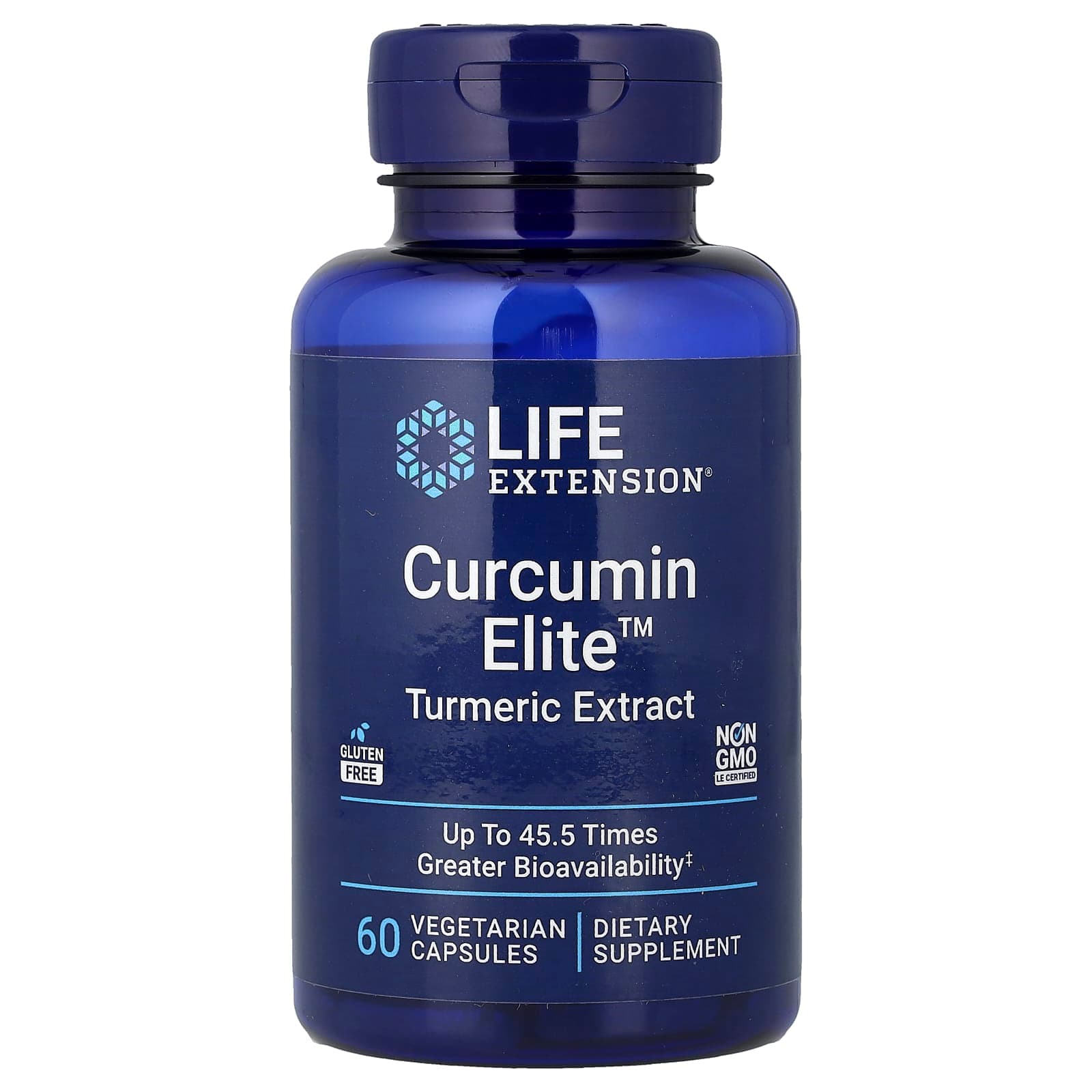 Life Extension Curcumin Elite, Turmeric Extract – 60 gélules végétales de Life Extension