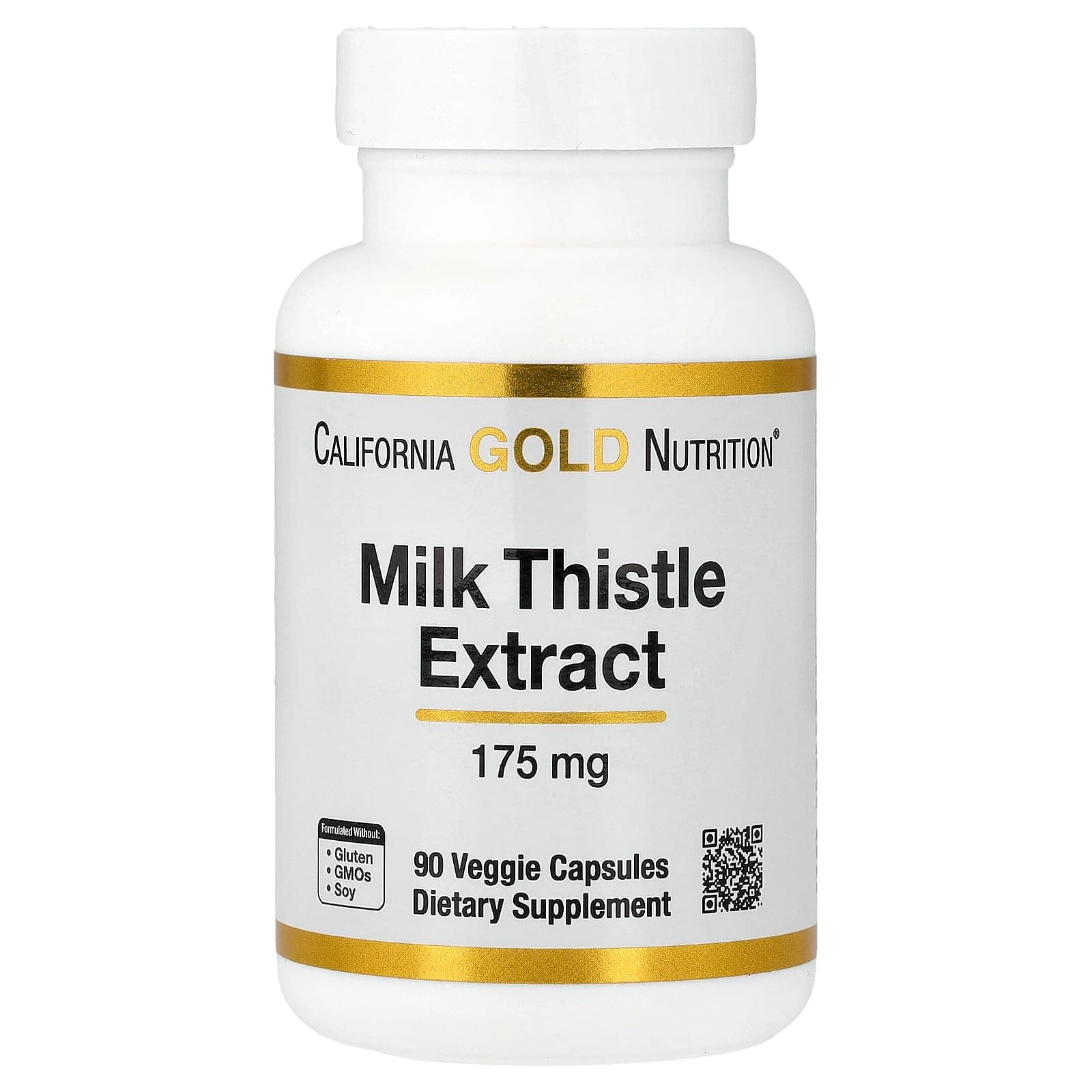 California Gold Nutrition Milk Thistle Extract – 90 gélules végétales de California Gold Nutrition