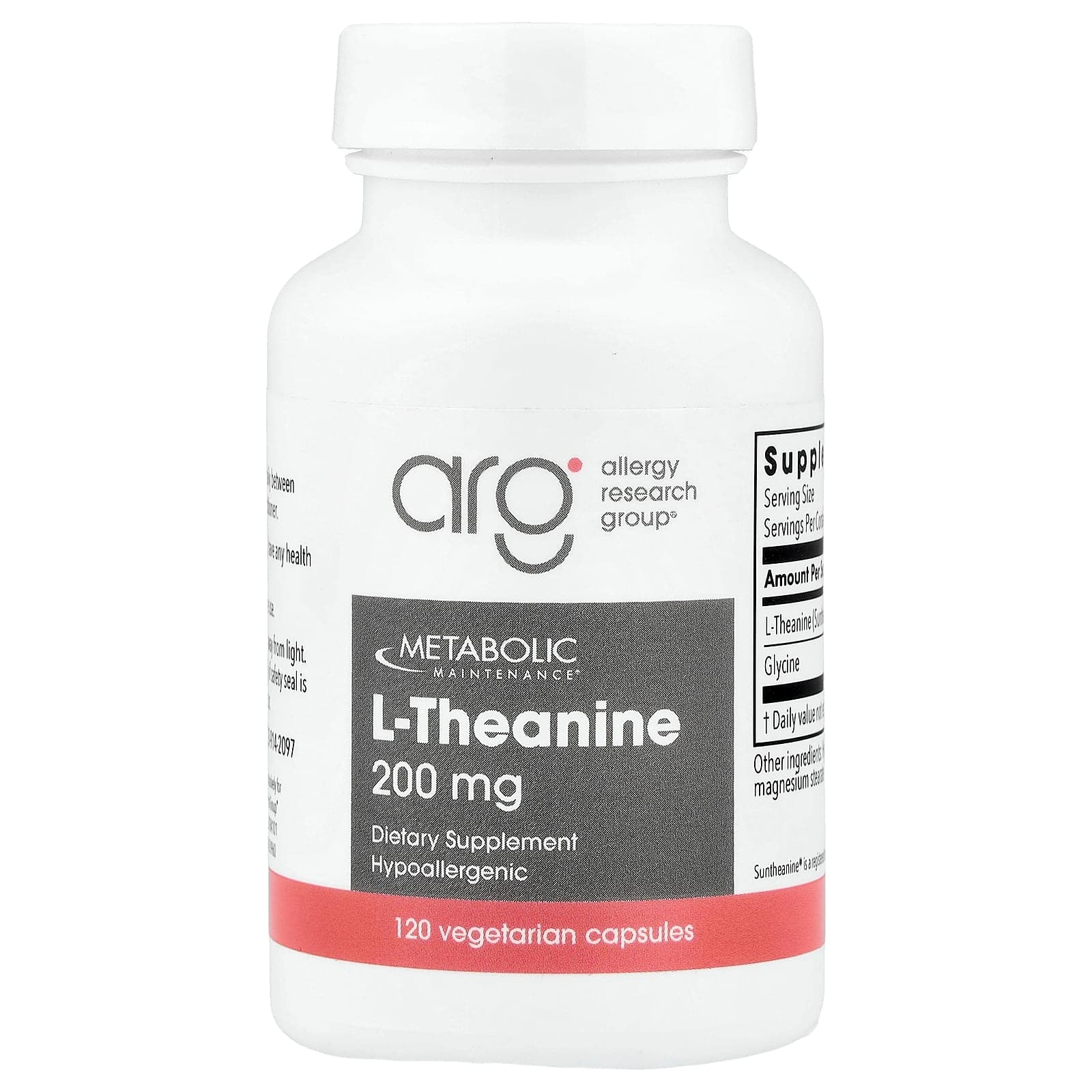 Metabolic Maintenance L-Theanine – 120 gélules végétales de Metabolic Maintenance