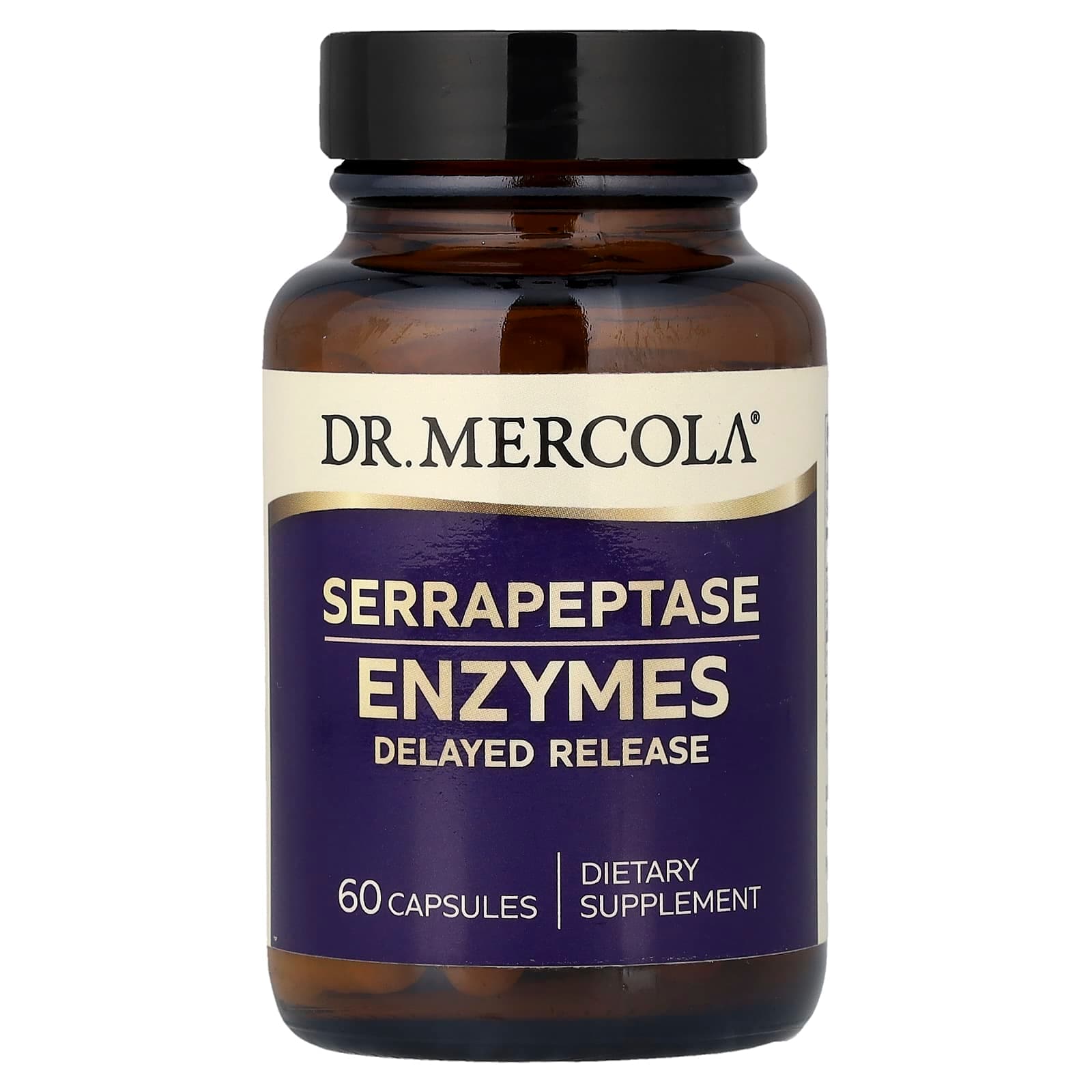 Dr. Mercola Serrapeptase Enzymes – 60 gélules de Dr. Mercola
