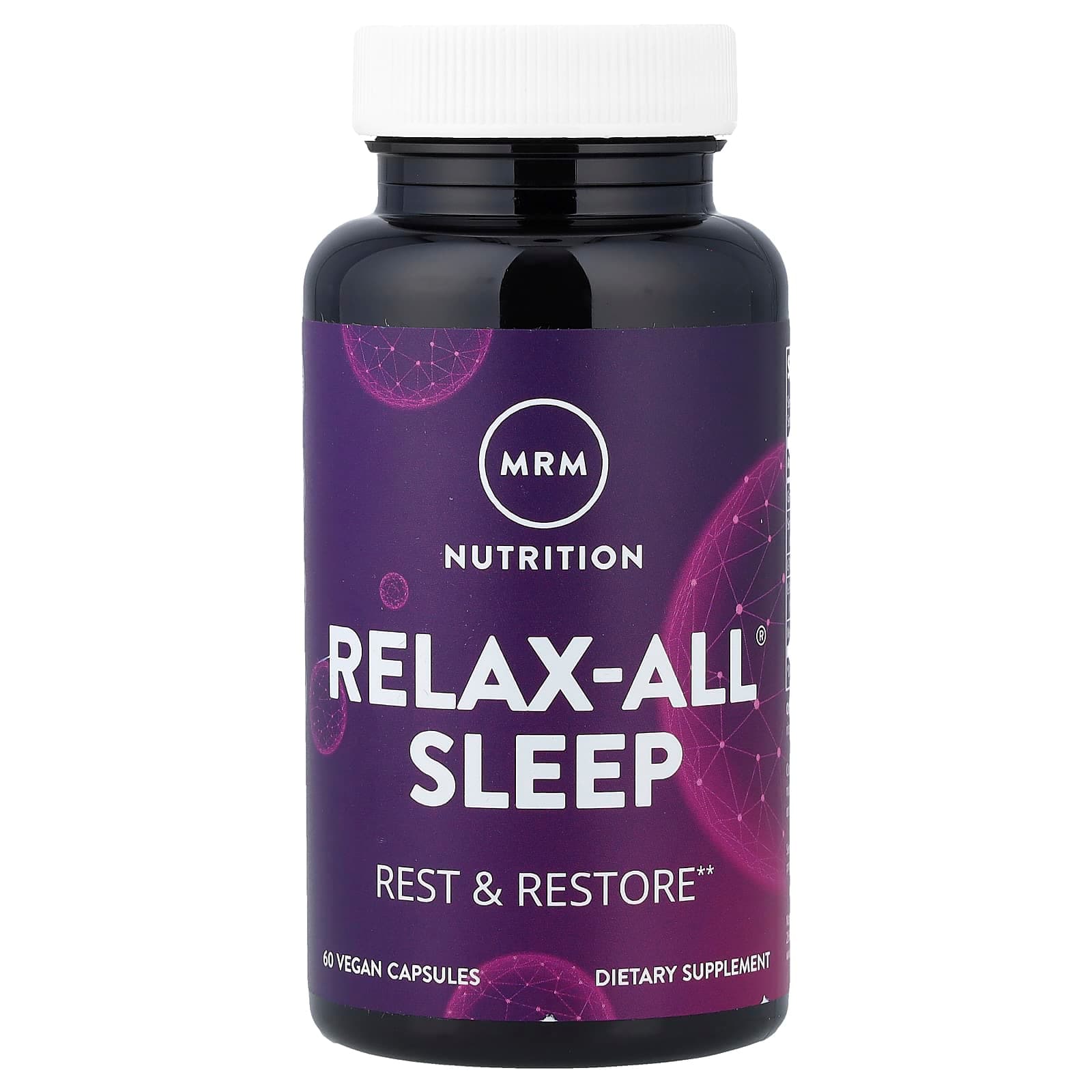 MRM Nutrition Relax-All Sleep – 60 gélules véganes de MRM Nutrition