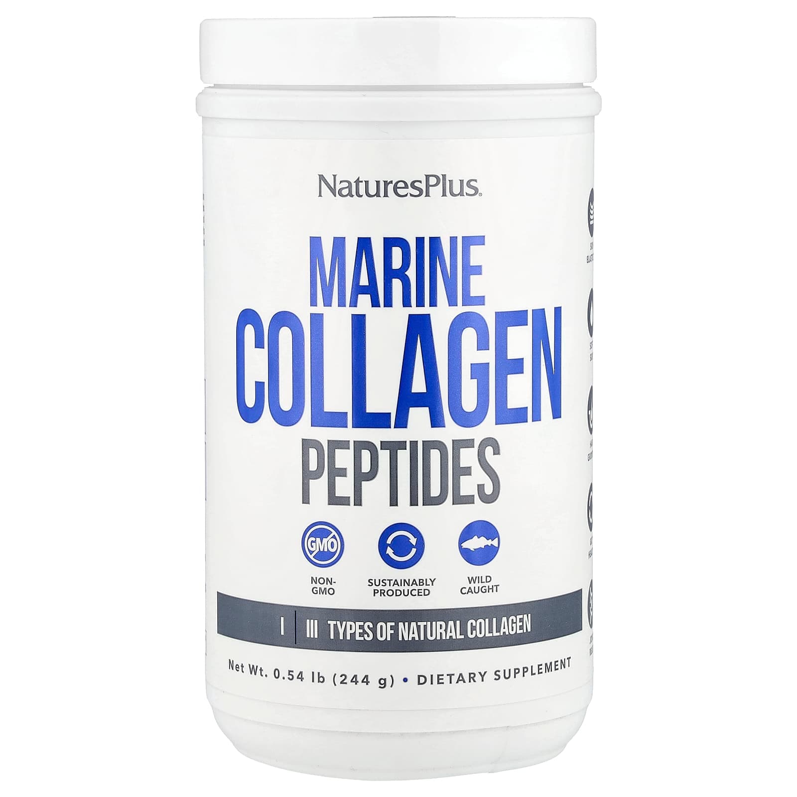 NaturesPlus Marine Collagen Peptides – 244 g de NaturesPlus