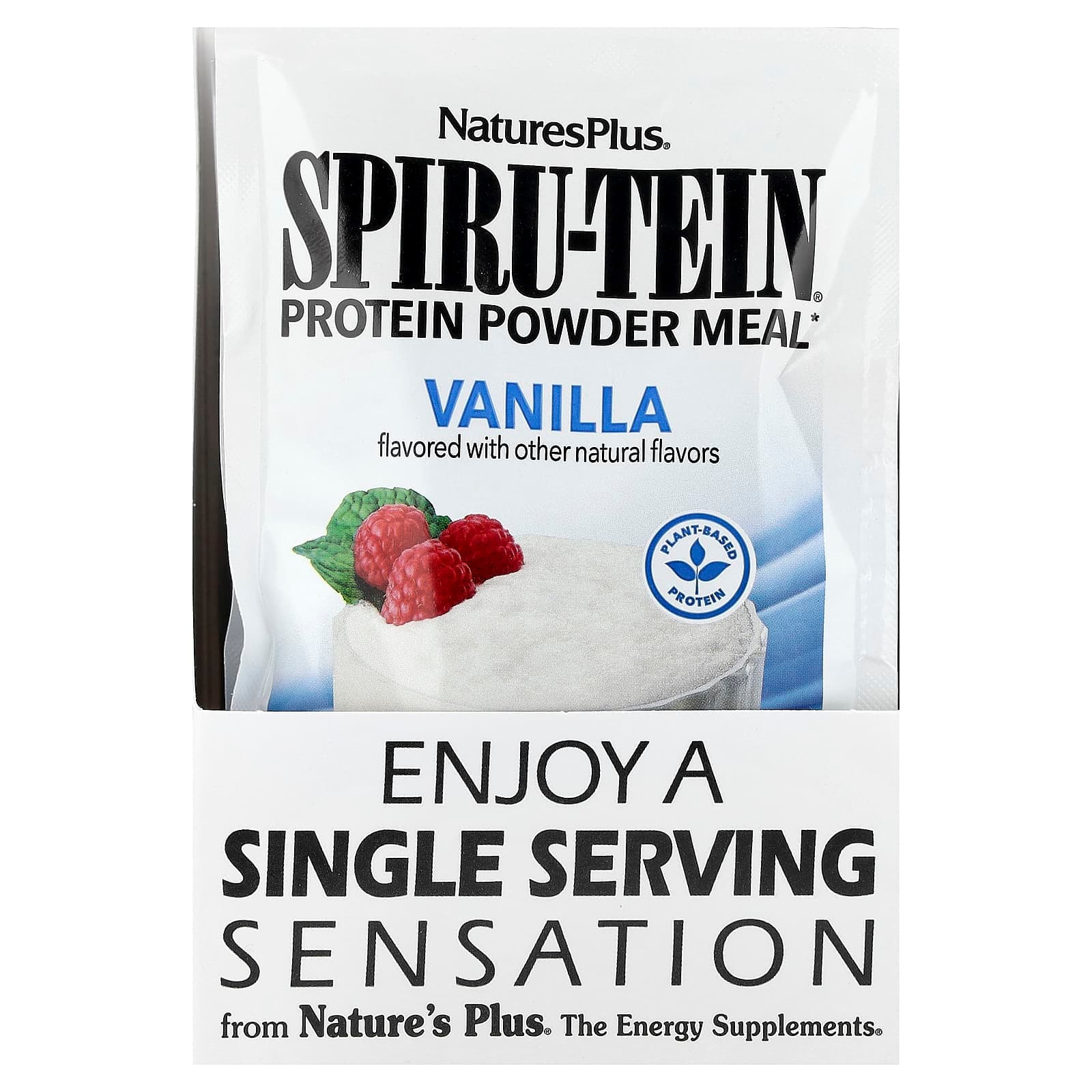 NaturesPlus Spiru-Tein, Protein Powder Meal – Vanilla – 30 g de NaturesPlus