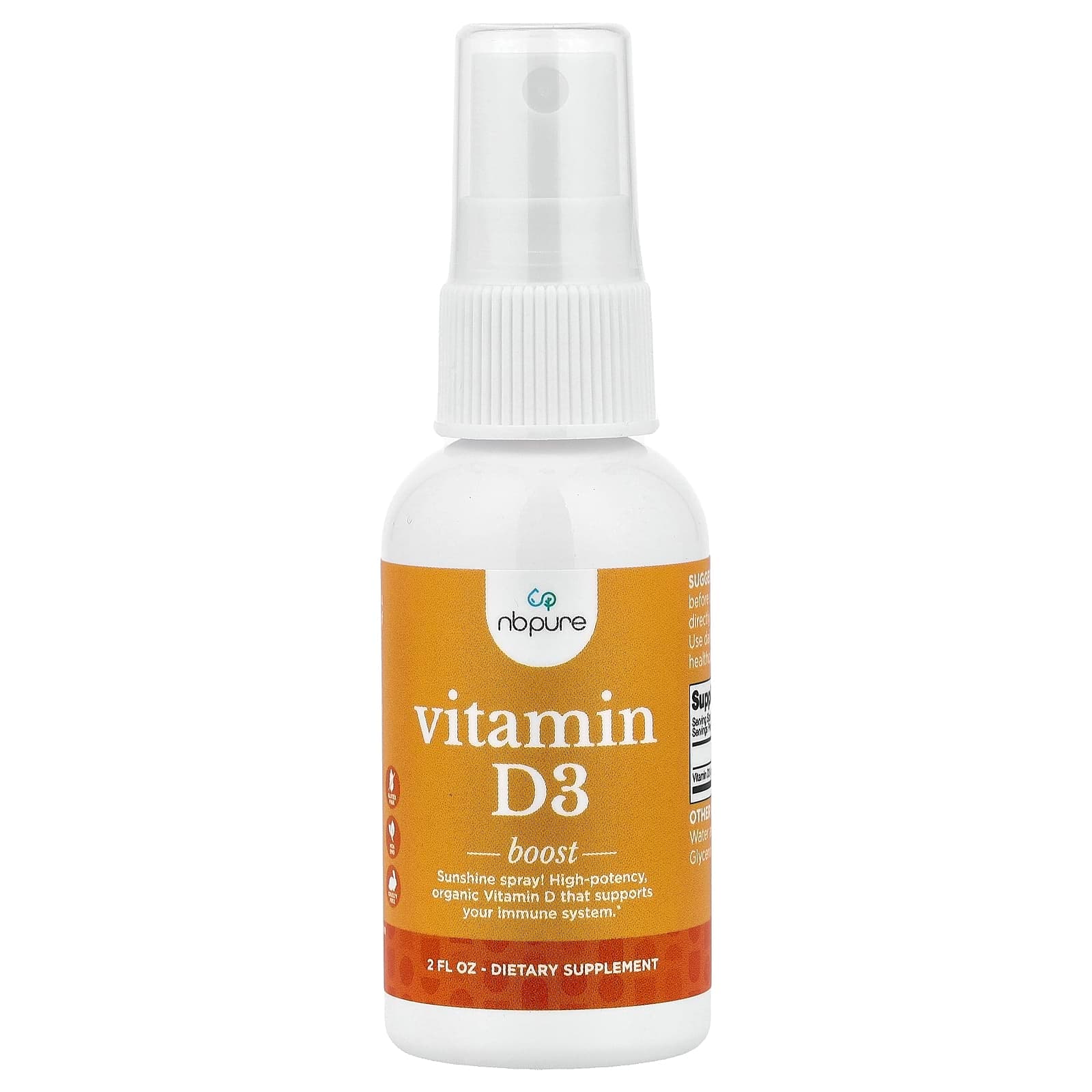 NB Pure Vitamin D3 Spray – 2 fl oz de NB Pure