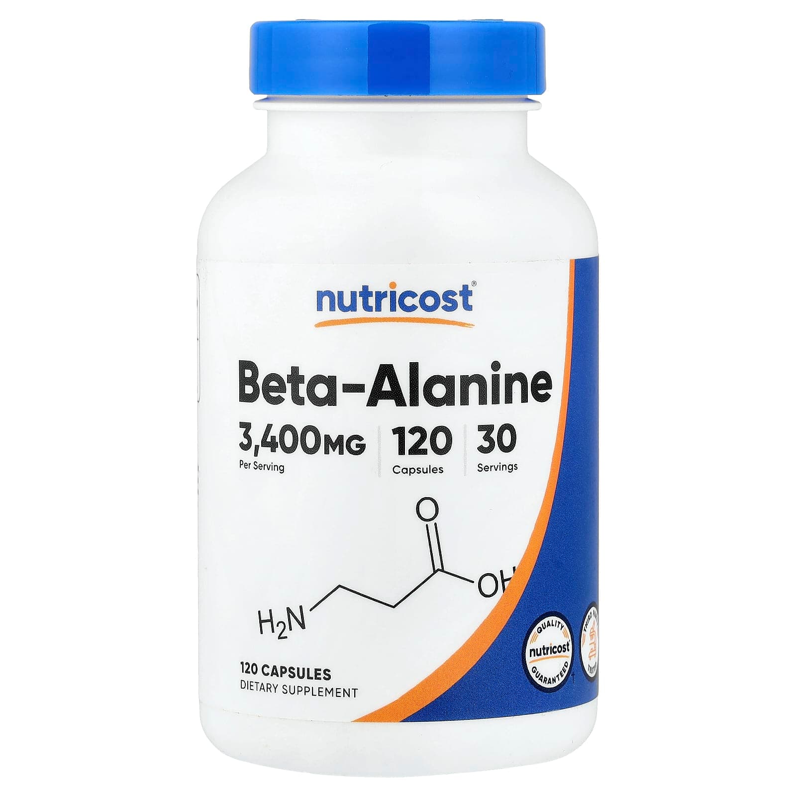 Nutricost Beta-Alanine – 120 gélules de Nutricost