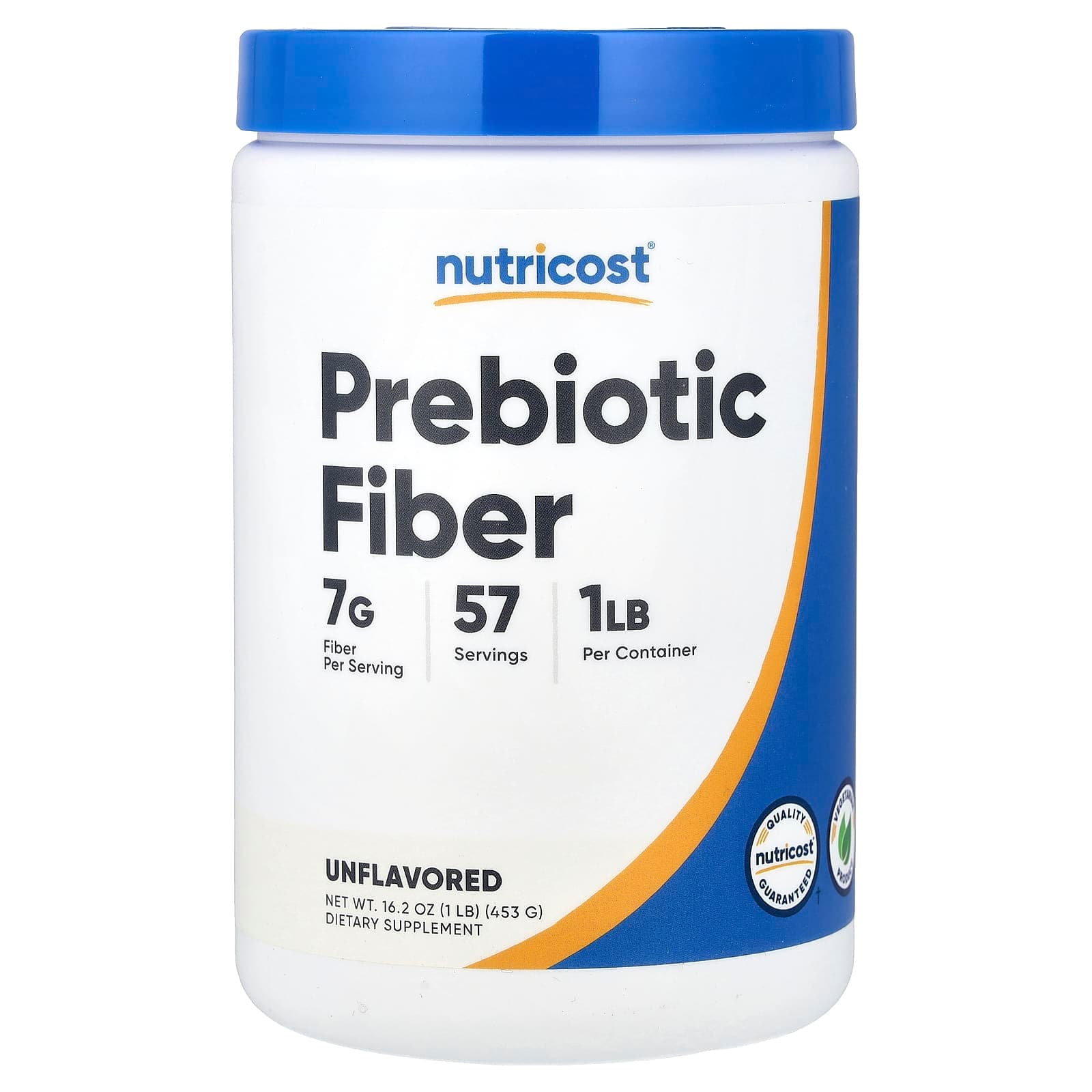 Nutricost Prebiotic Fiber – Sans arôme – 453 g de Nutricost
