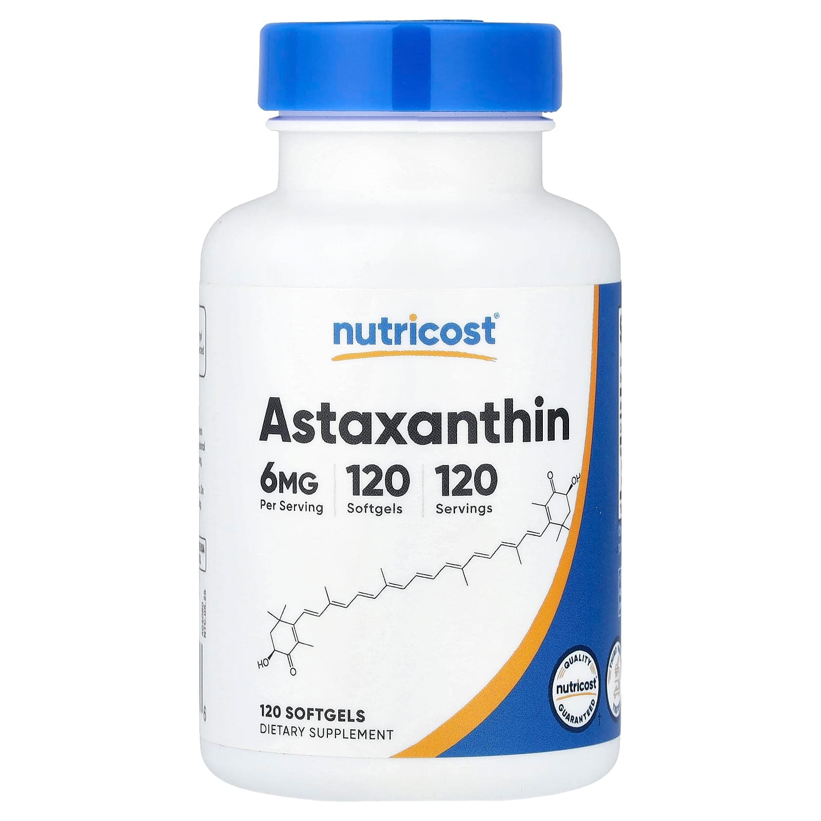 Nutricost Astaxanthin – 120 capsules molles de Nutricost