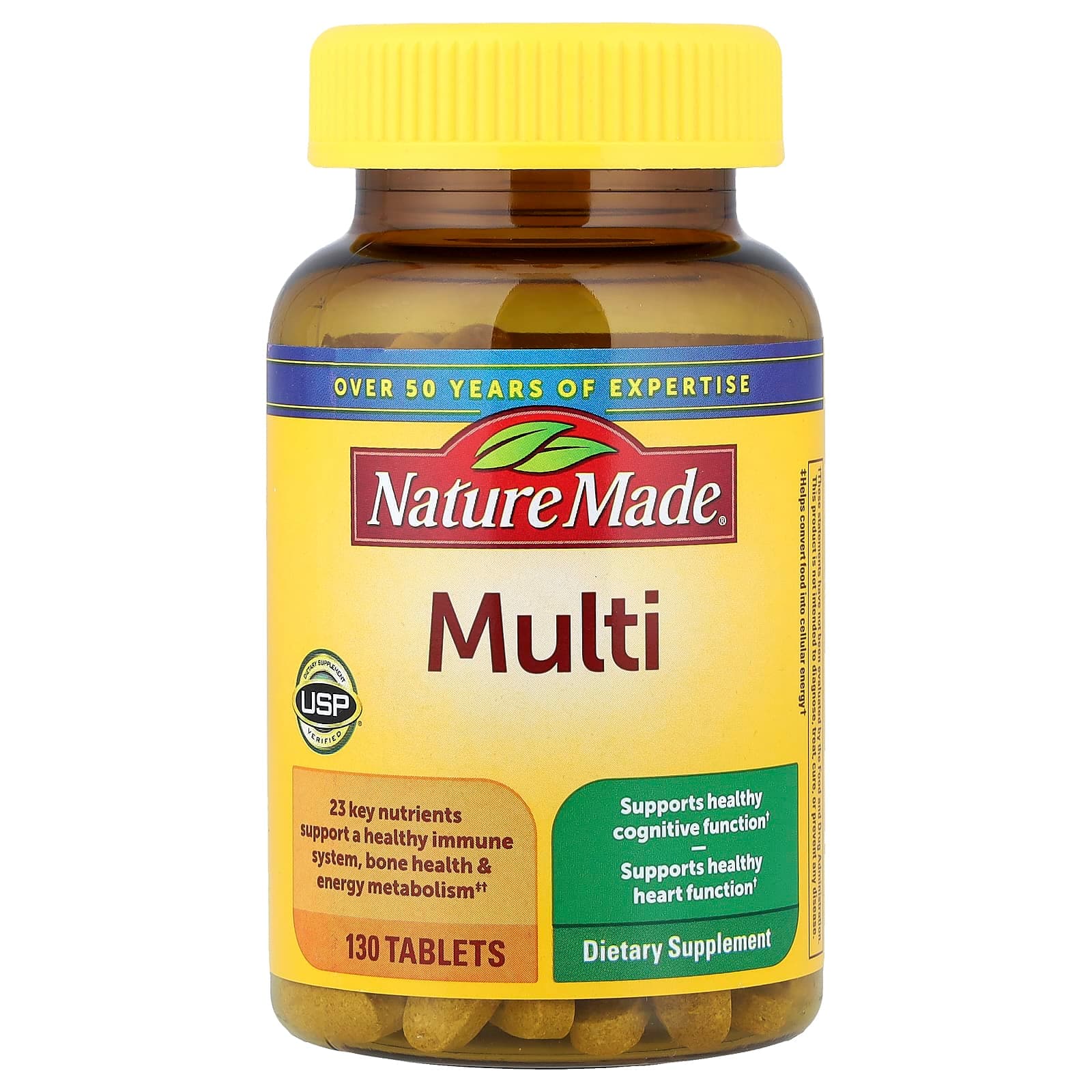 Nature Made Multi with Iron – 130 comprimés de Nature Made