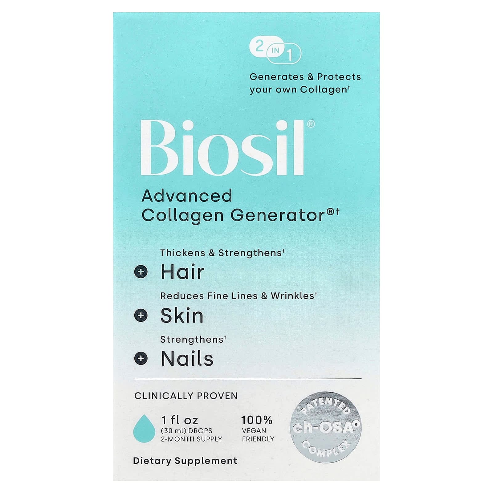 Biosil Advanced Collagen Generator – 30 ml de Biosil