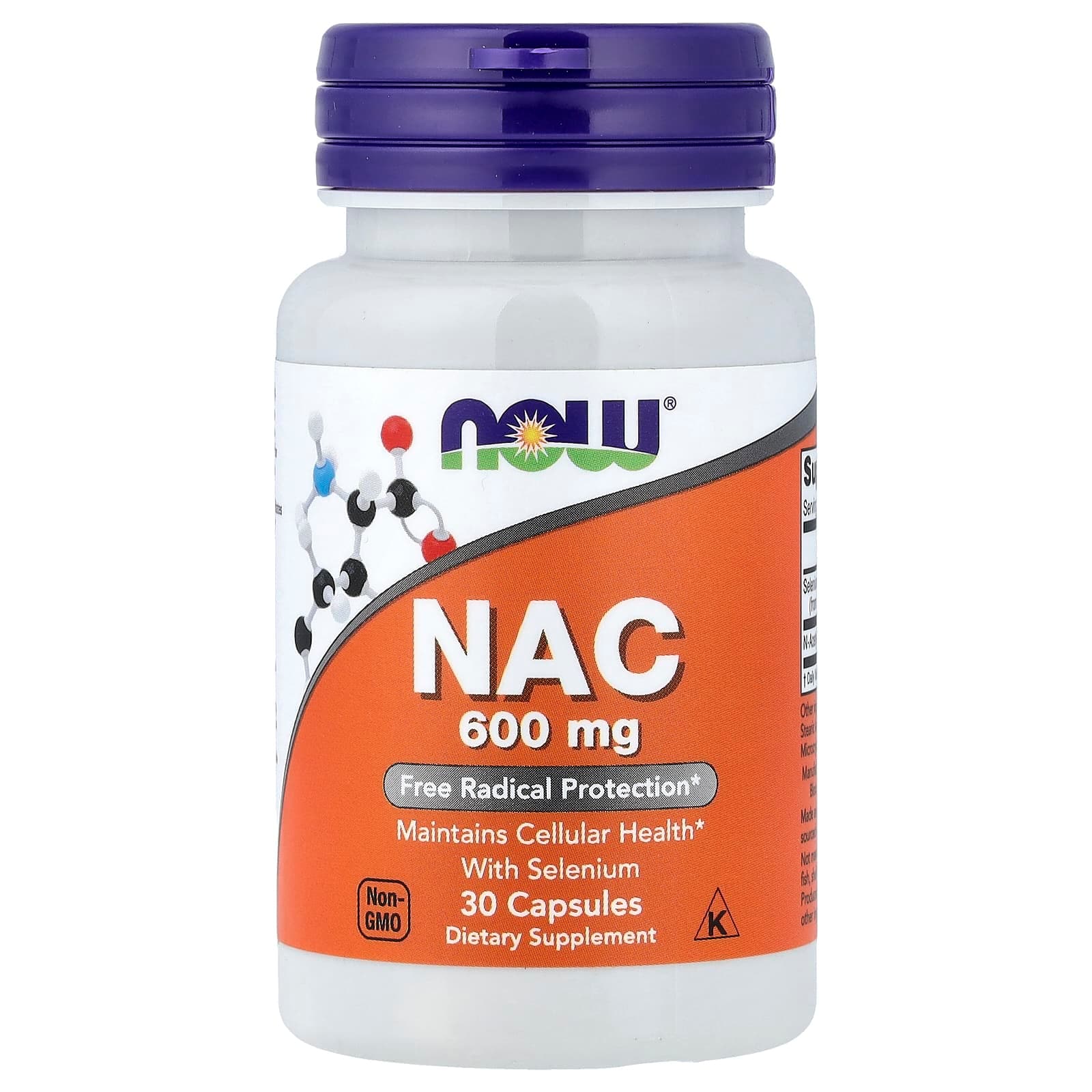 NOW Foods NAC With Selenium – 30 gélules de NOW Foods
