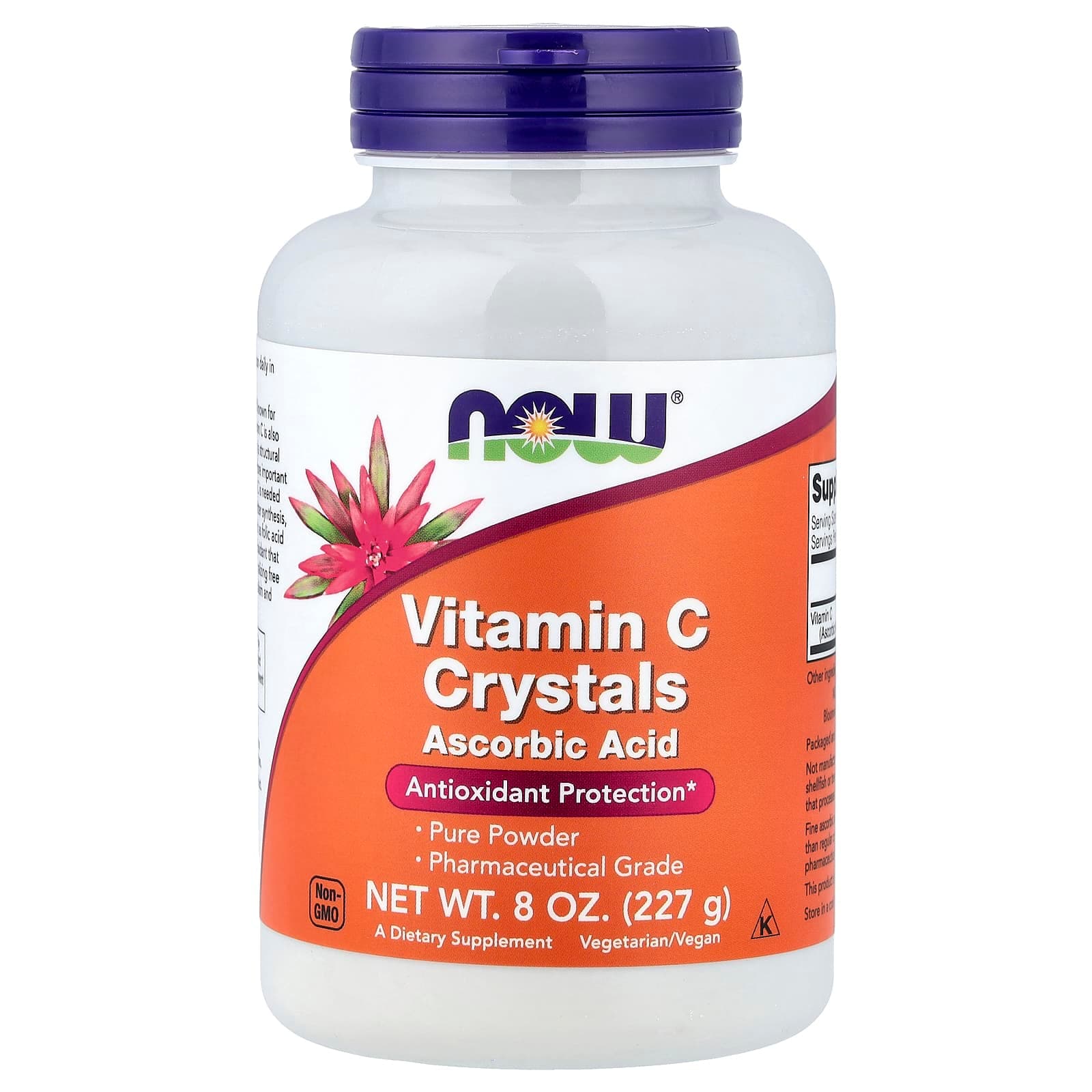 NOW Foods Vitamin C Crystals – 227 g de NOW Foods